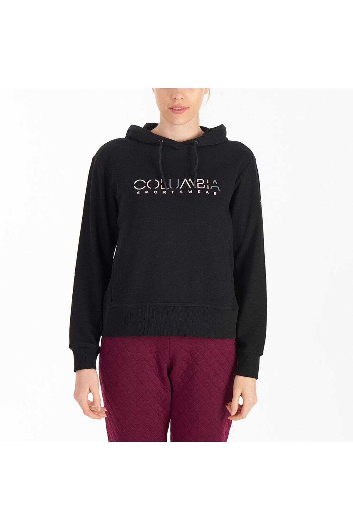 کلمبیا هودی طرح‌دار مشکی CS0300 CSC W