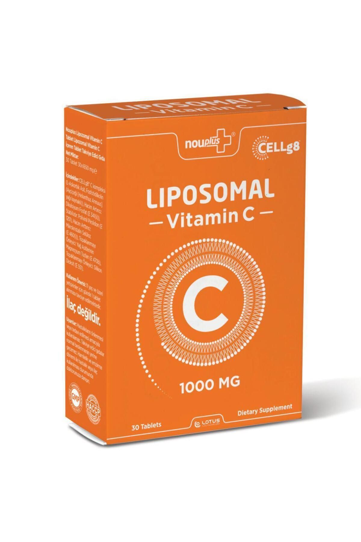 Nouplus Liposomal Vitamin C 1000mg 30 Tablet