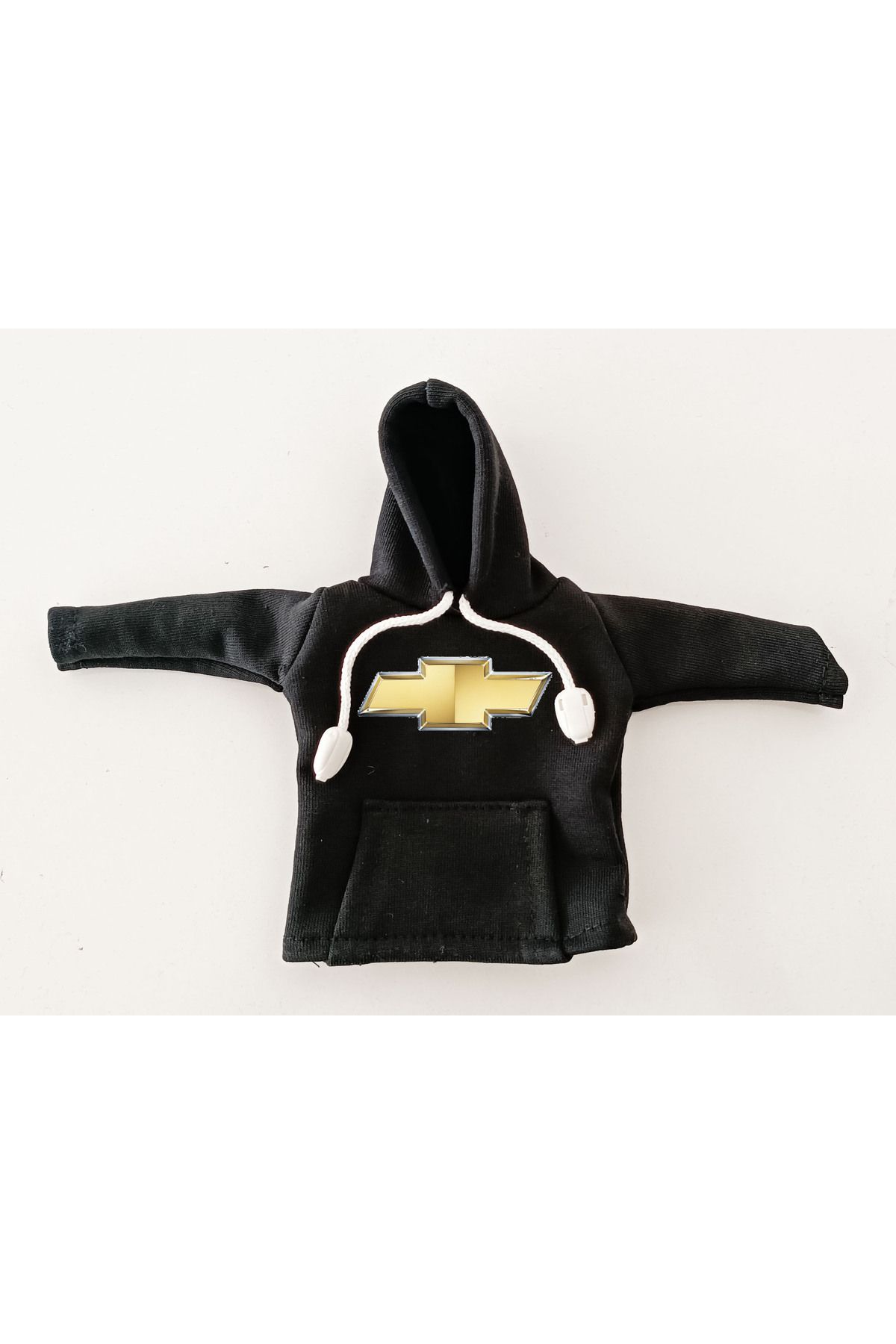 gapa Siyah Vites Hoodie - Araç Vites Kıyafeti - Vites Poları -Chevrolet Logolu Vites Hoodie