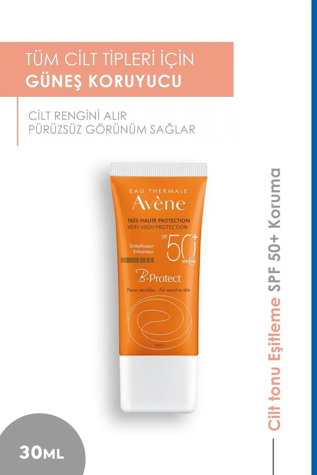 کرم ضد آفتاب یکسان کننده رنگ پوست Avene B-protect SPF50+ 30 میلی لیتر