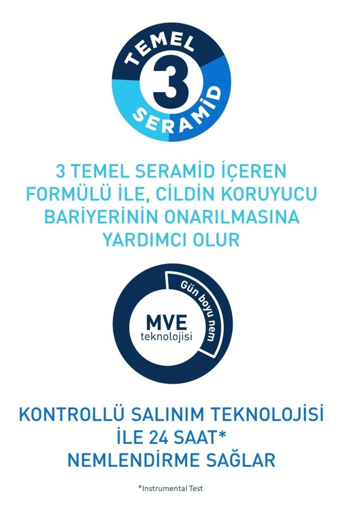 CeraVe Nemlendirici Losyon Kuru Ciltler Seramid Ve Hyalüronik Asit Içerikli Yüz Vücut 473ml-8