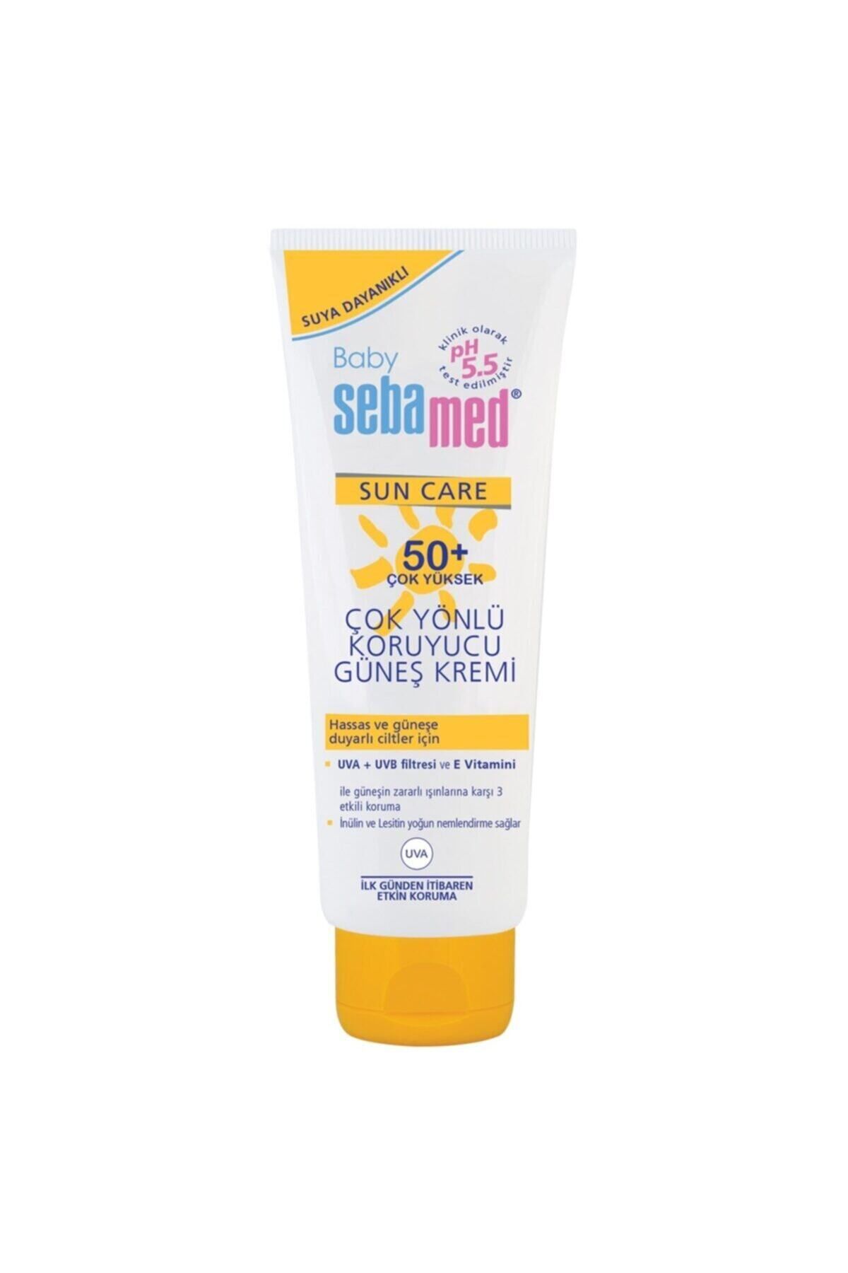 Sebamed Tüm Cilt Tipleri İçin Yüksek Korumalı Nemlendirici Güneş Kremi Spf 50+ 75 Ml