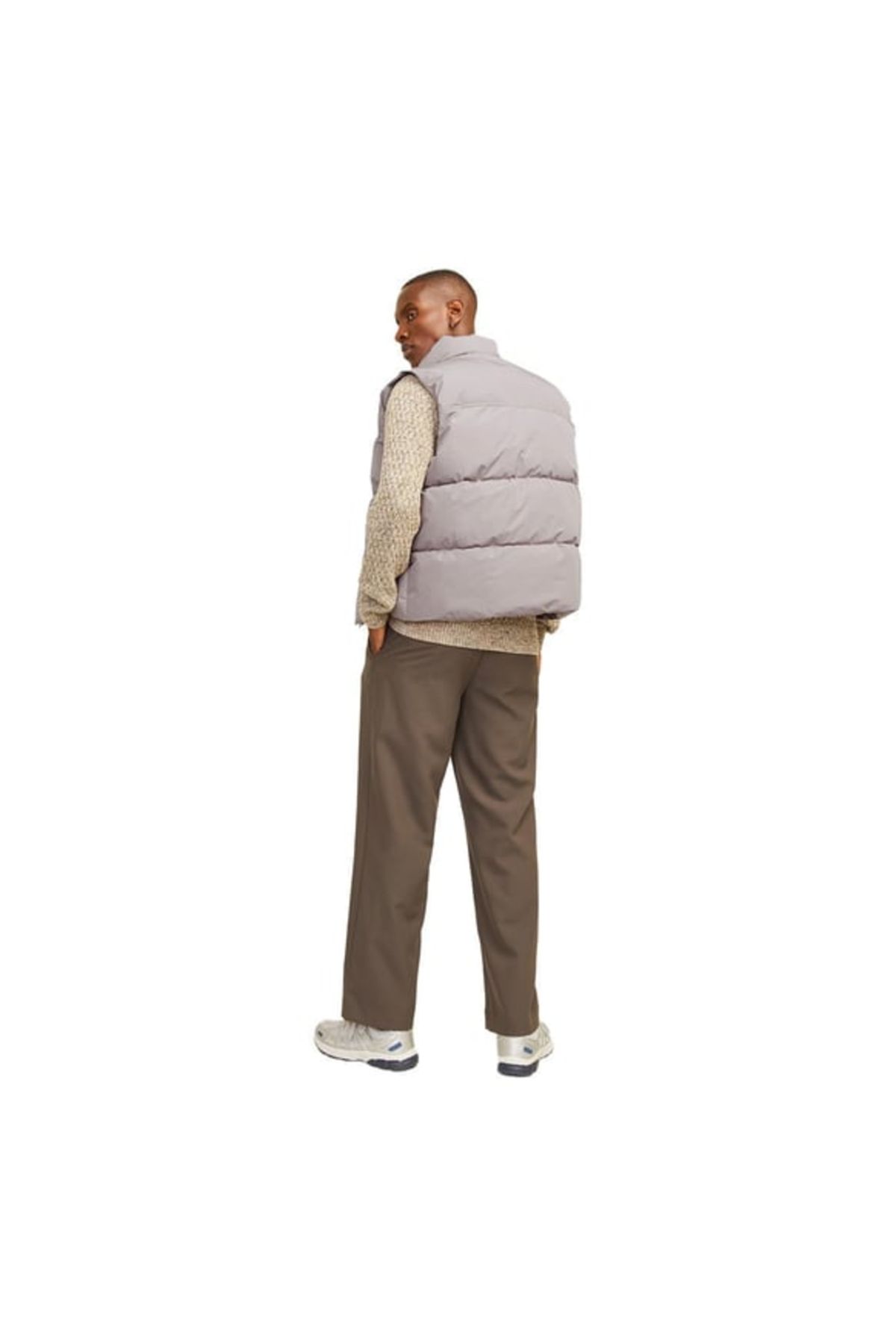 جلیقه نود مردانه بژ BODY SN Jack Jones Jack & Jones