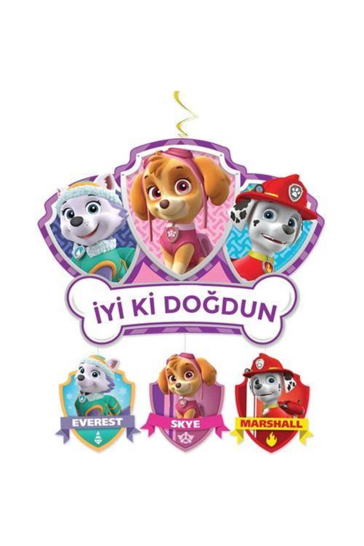 Parti Dükkanım-Paw Patrol Skye Everest Hanging Ornament 1