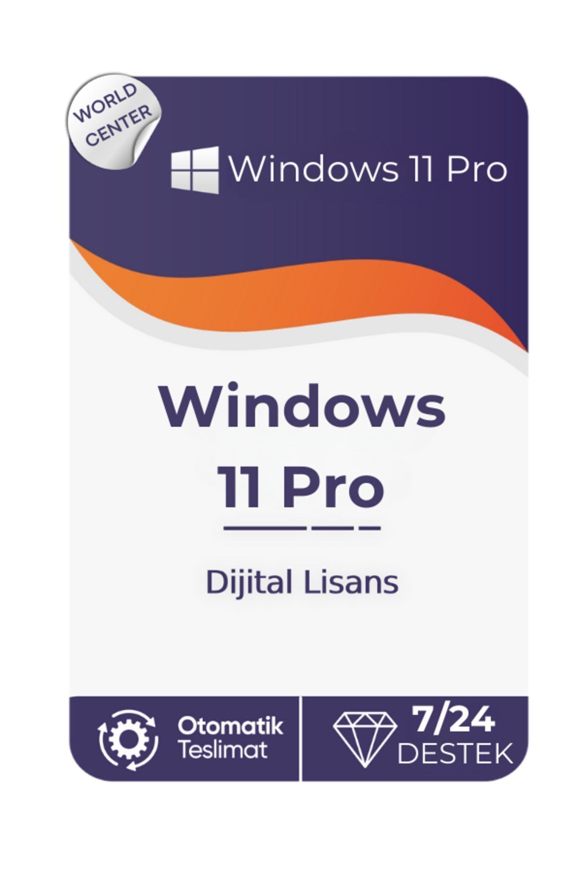 MICROSOFT Windows 11 Pro Dijital Lisans Anahtarı