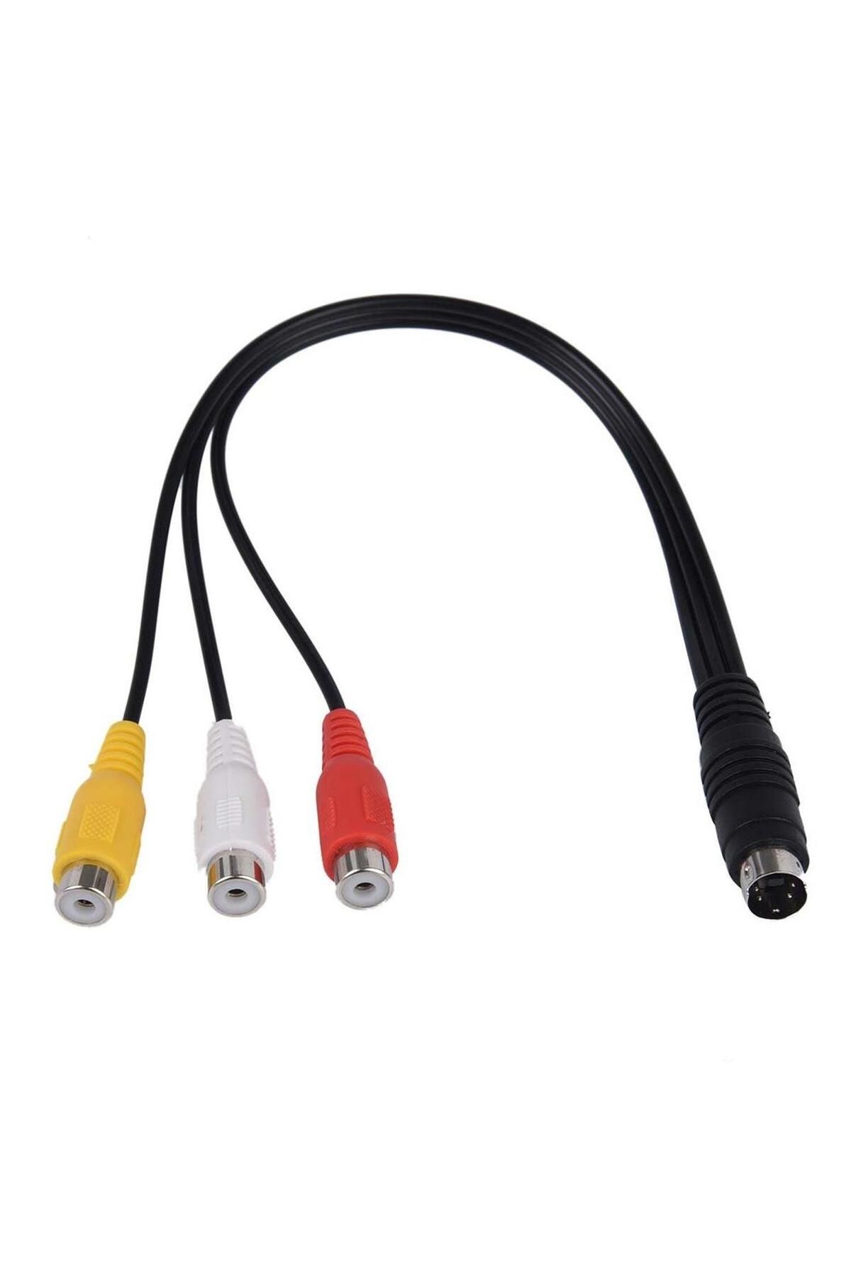 SH TICARET NARITA S-Video Kablo 4 Pin To 3 Rca 15cm