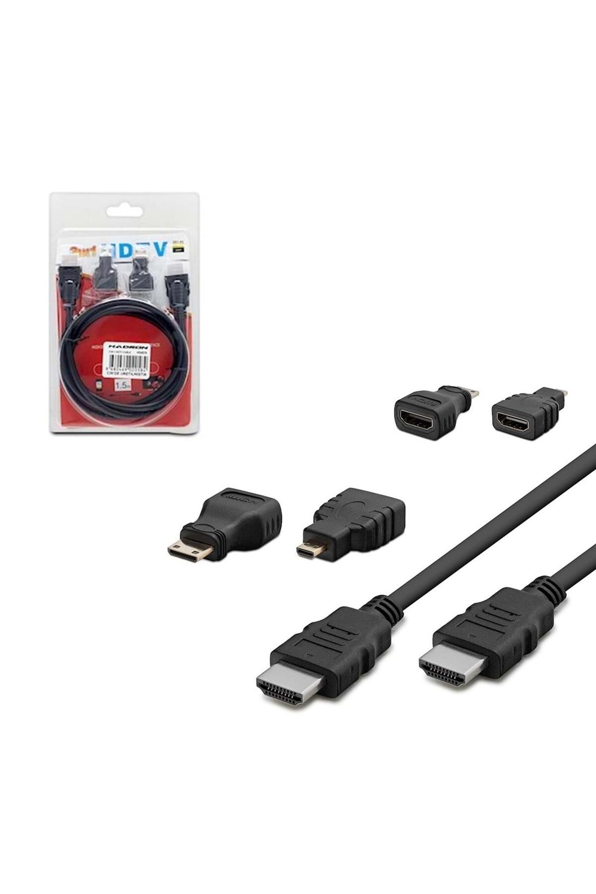 HADRON Hd-4576 Hdmi Kablo Seti 3 In 1