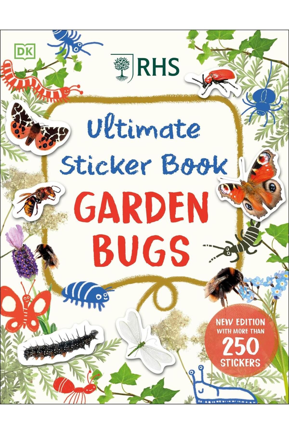 Dorling Kindersley RHS Ultimate Sticker Book Garden Bugs
New Edition With More Than 250 Stickers
- Ultimate Sticker B