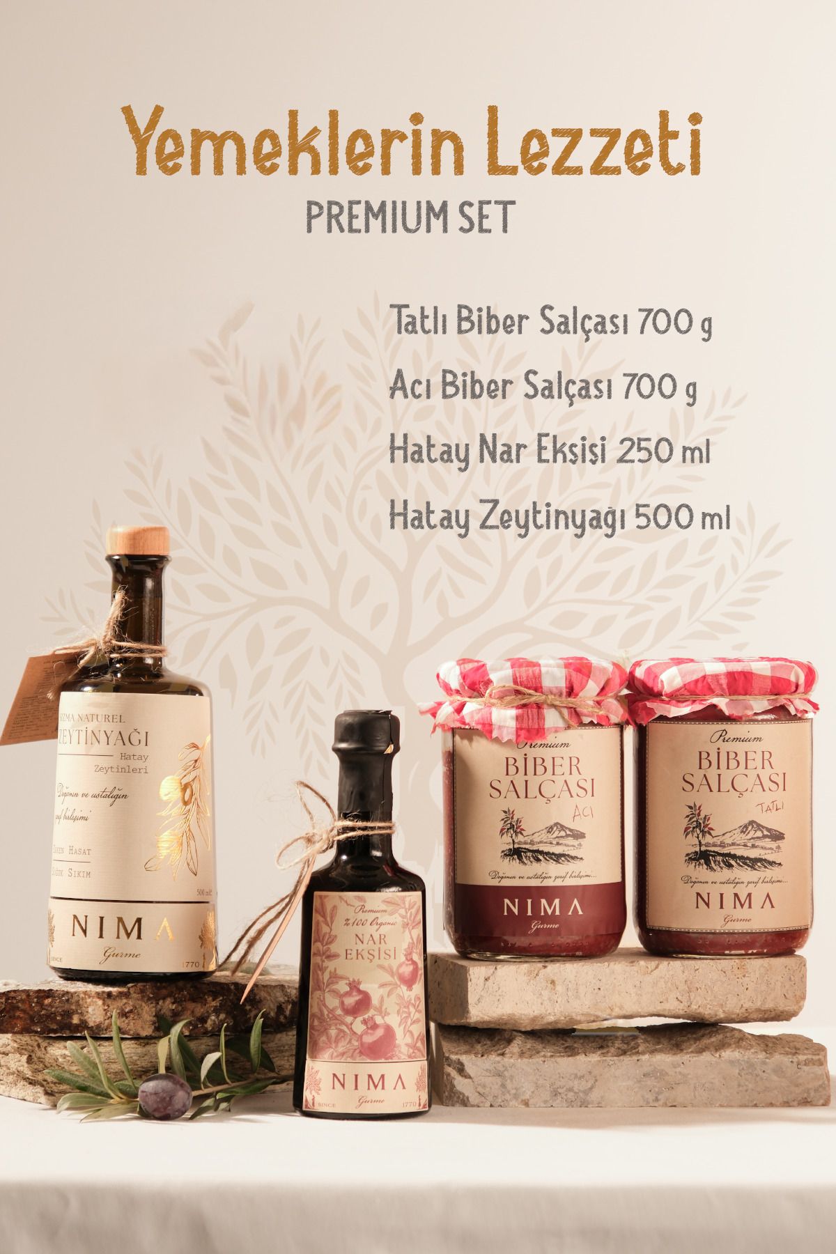 Nima Gurme Yemeklerin Lezzeti Premium Set