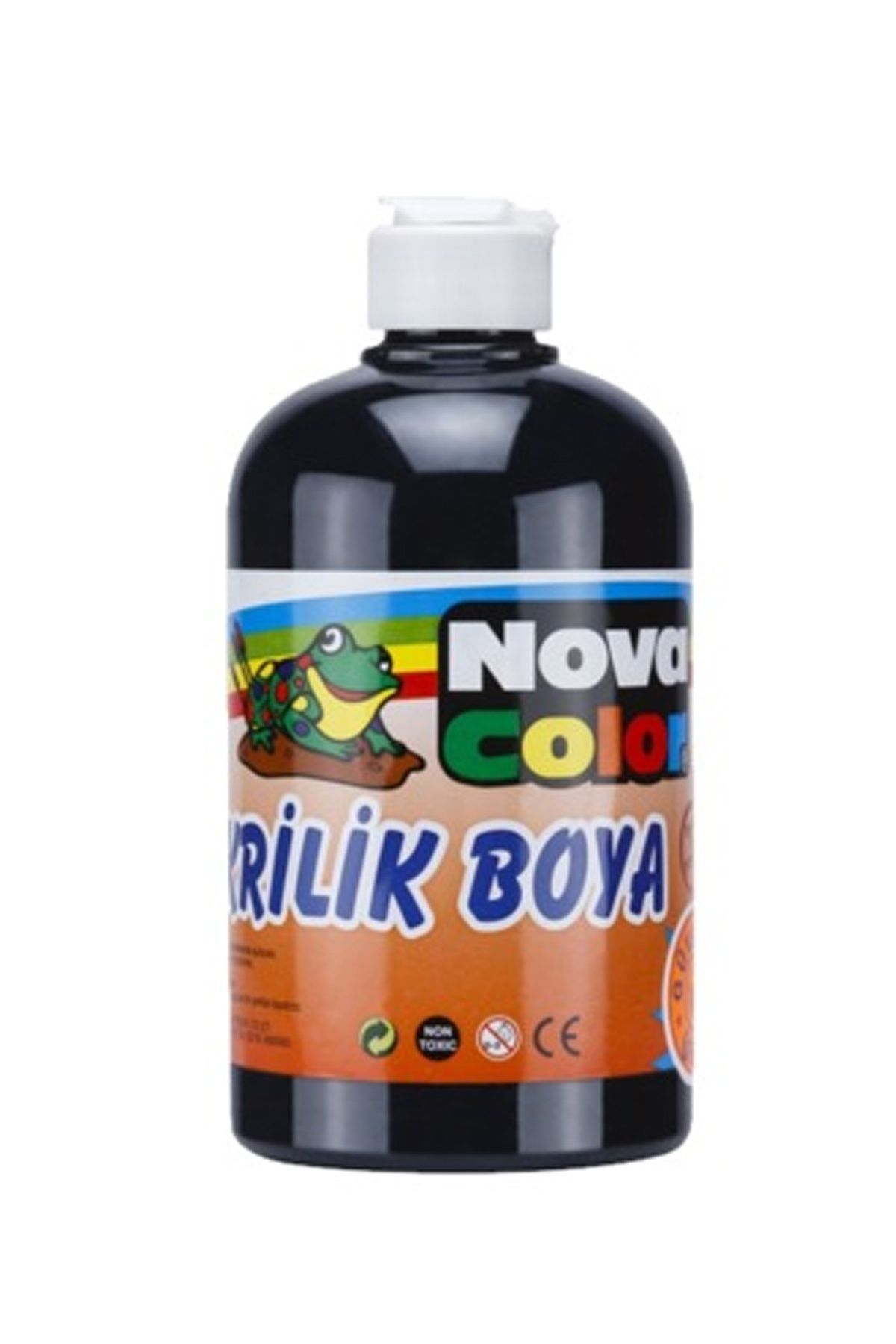 Heez Nova Color Akrilik Boya 500 Gr Siyah Nc-386