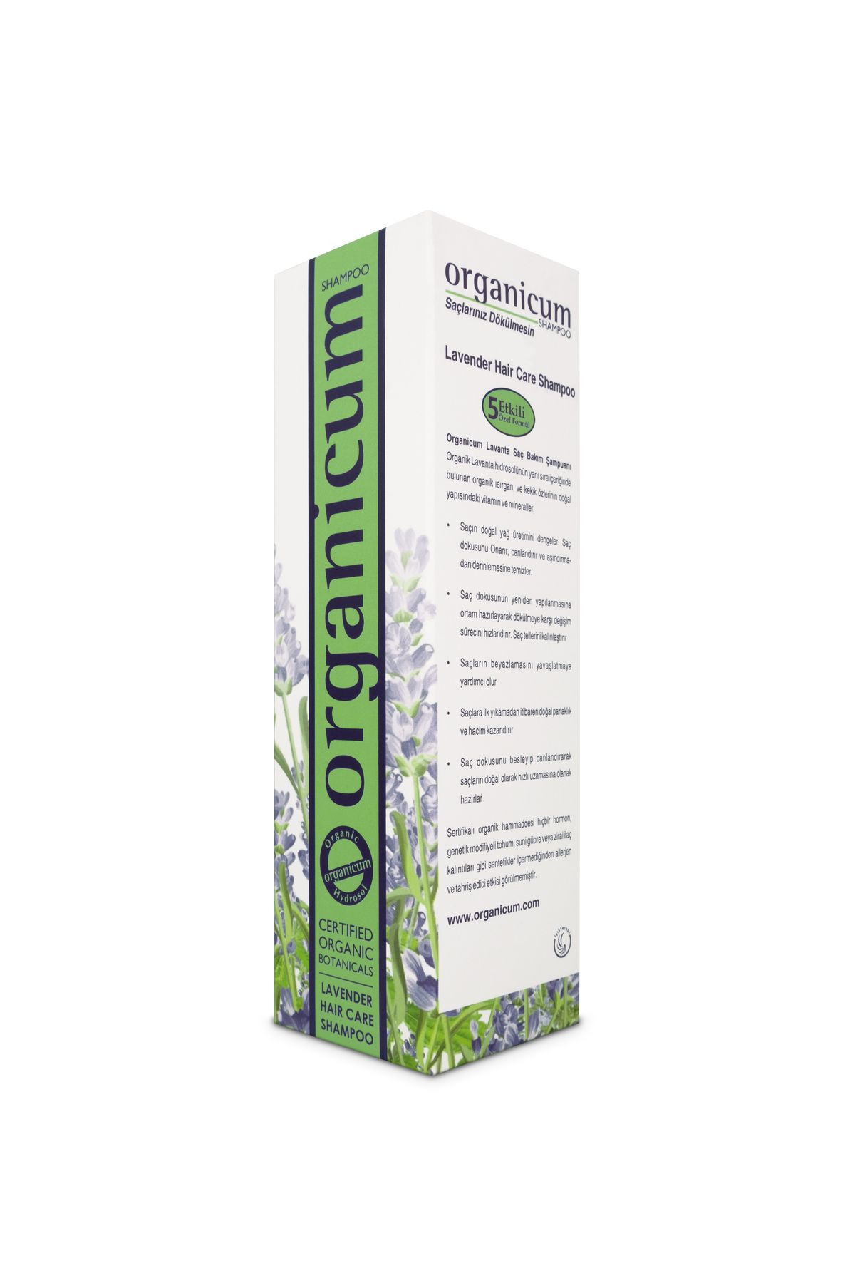 Organicum-شامبو بخلاصة اللافندر 350 مل 6