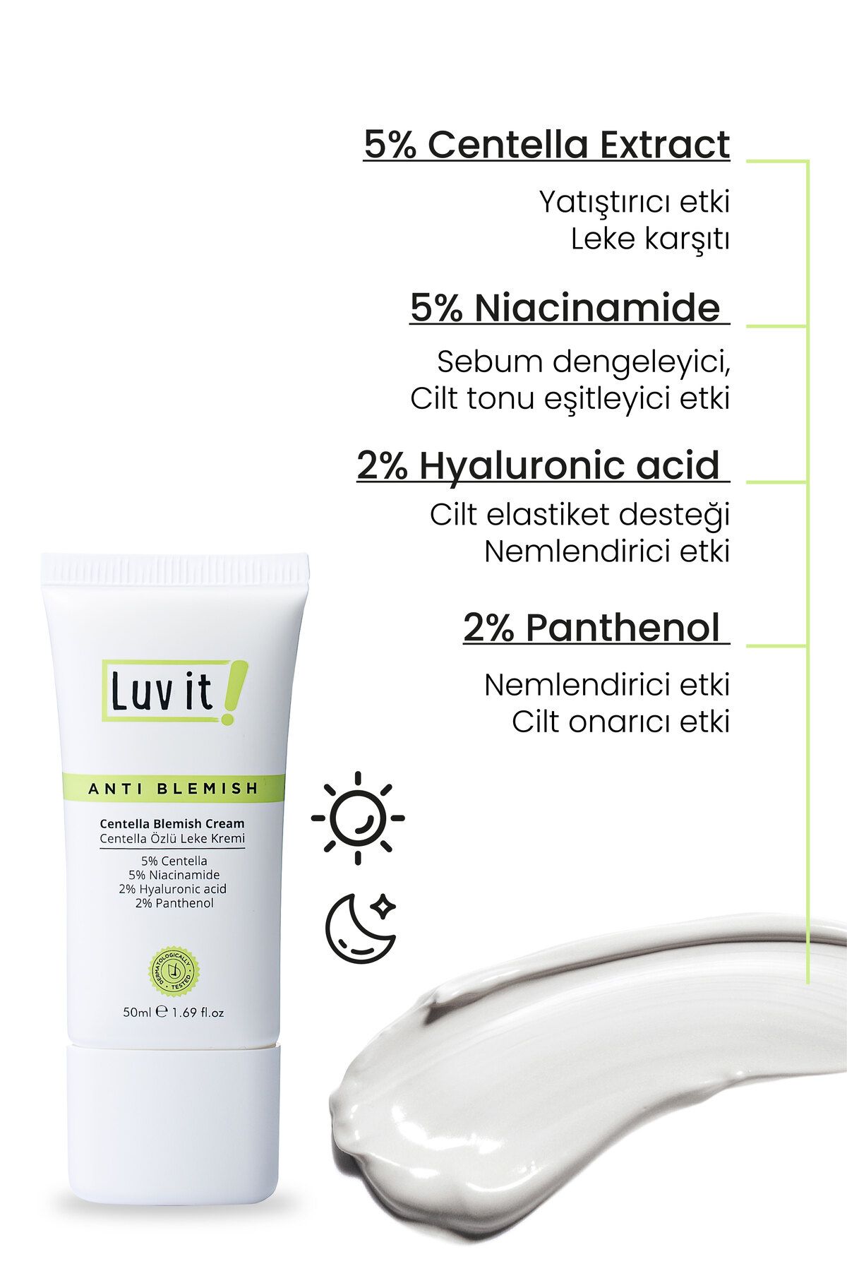 ست مراقبت پوست سرم مرطوب کننده فشرده + ویتامین C CENTELLA ESSENTIAL CREAM Luv it!