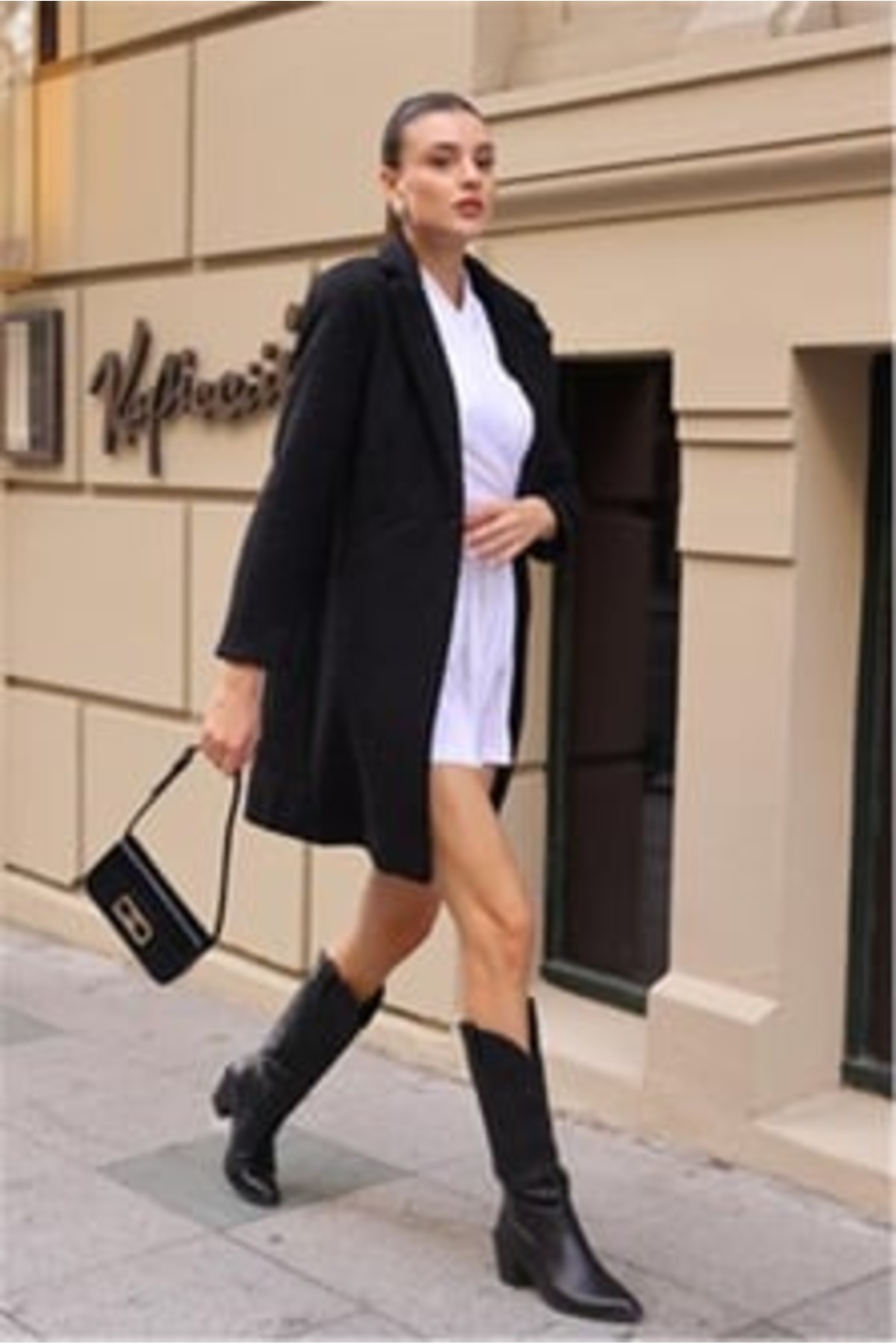 Bigdart  Kadın Kaban 9082 Siyah - Görsel 2