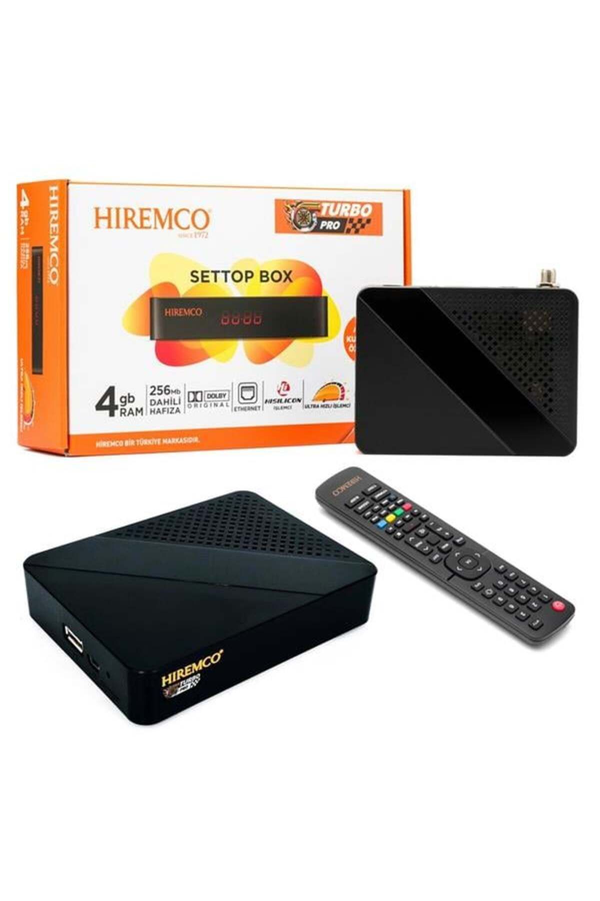 Hepta Collection Hiremco Turbo Pro 4Gb Ram 256 Mb DahiLi Hafiza Linux Tabanli DahiLi WiFi Full Hd MiNi Uydu A