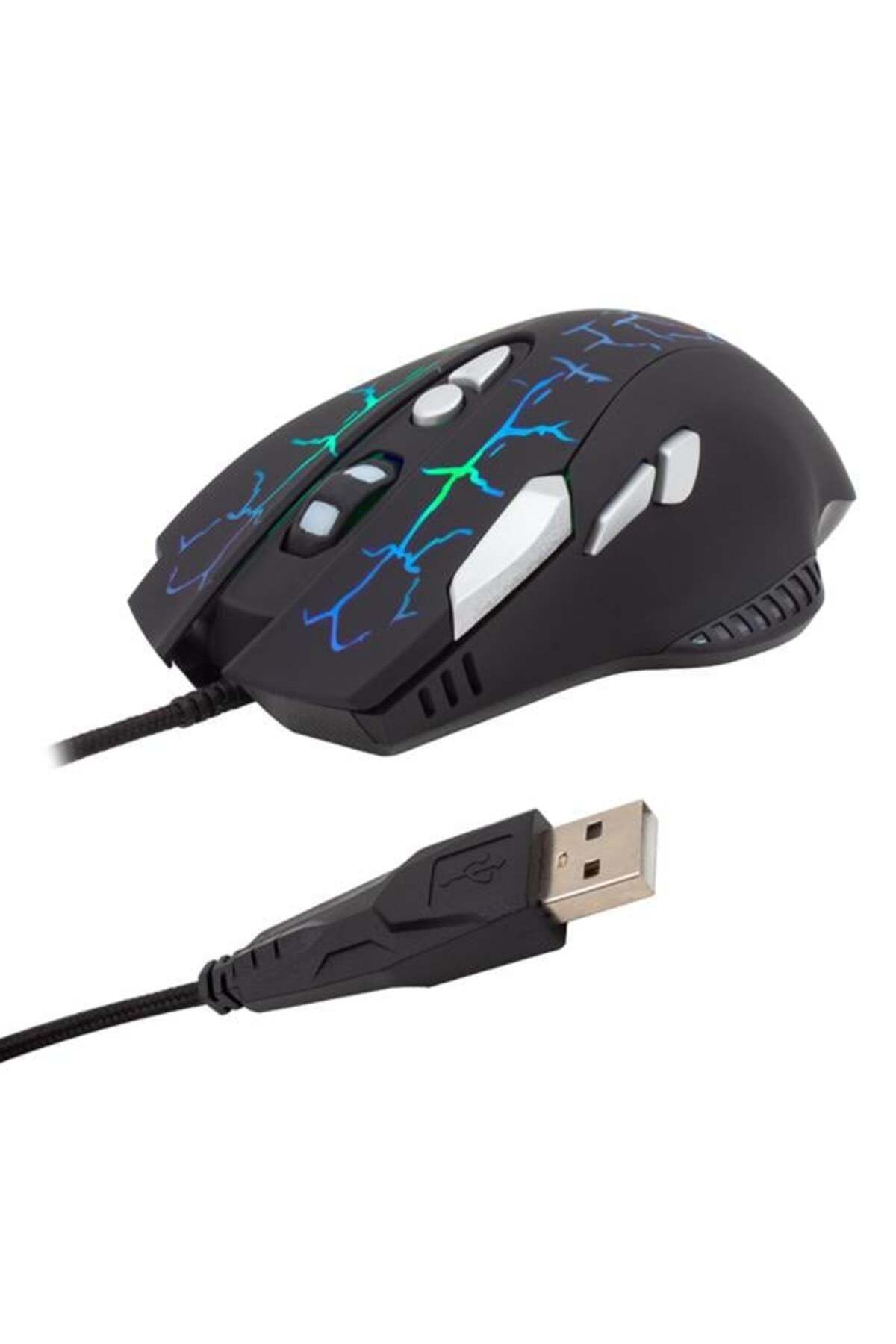 NZM TİCARET Hl-4719 Kablolu 3600 Dpi 8tuş Fonksiyonlu Gaming Mouse