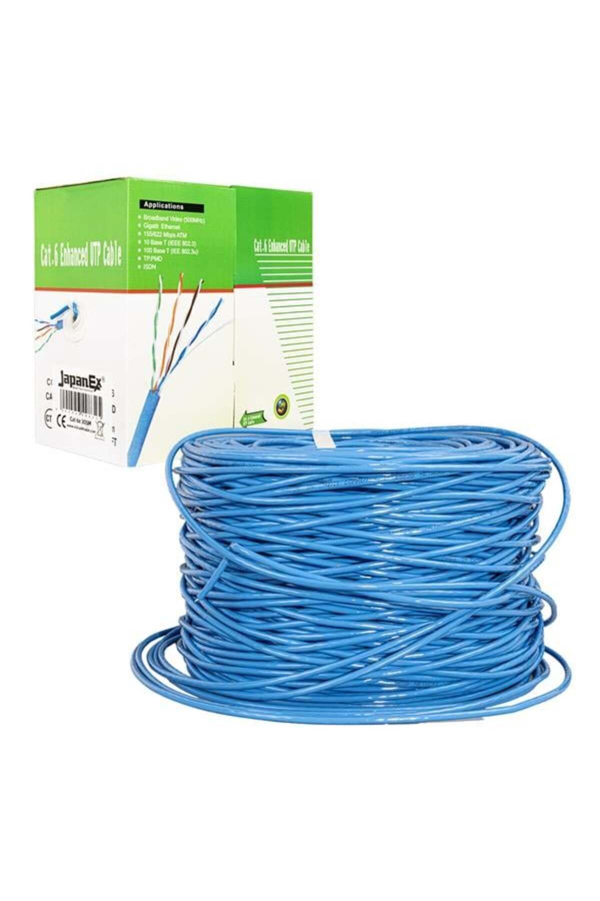 nazeninstoğu 25 Awg Mavi Utp 305 Metre Cat6 Kablo