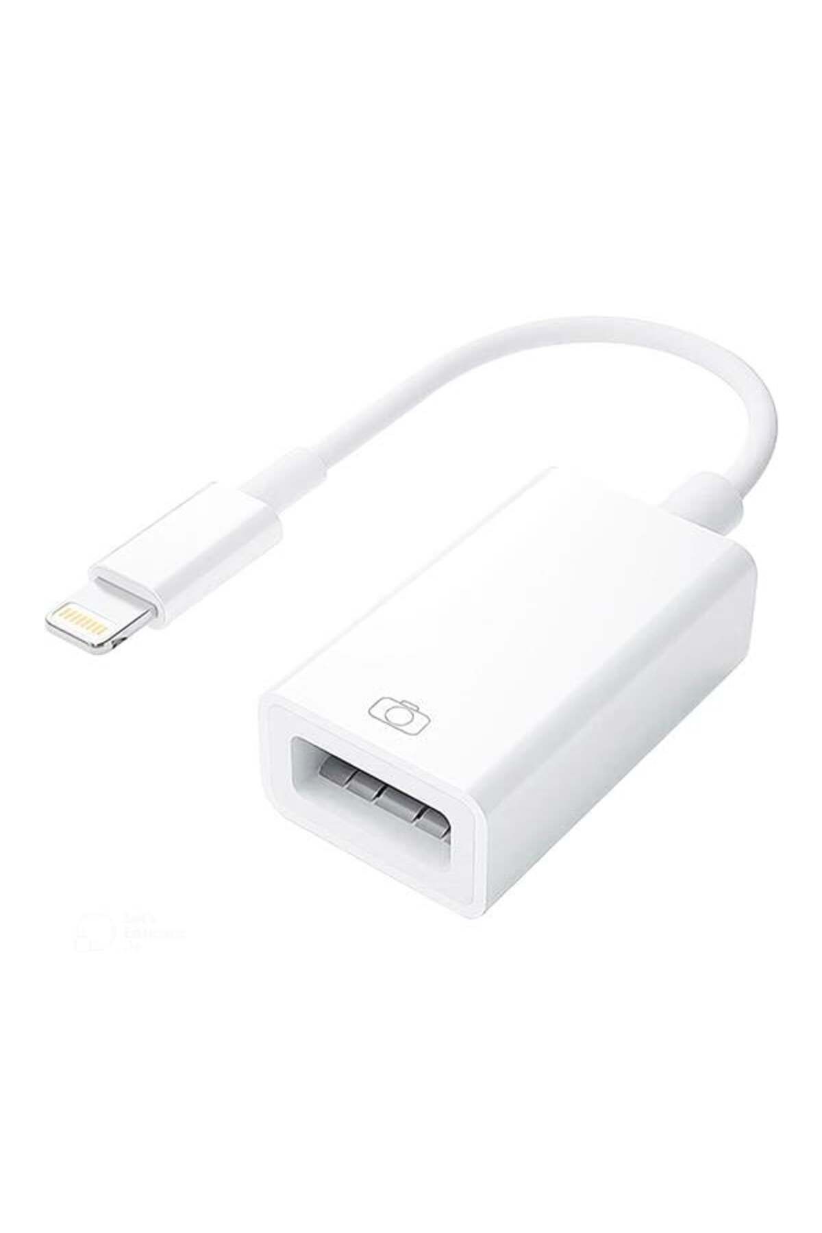 NZM TİCARET Power Ipad Iphone Lightning Otg Adaptör (FLASH BELLEK MOUSE KYE BAĞLAMAK IÇİN)