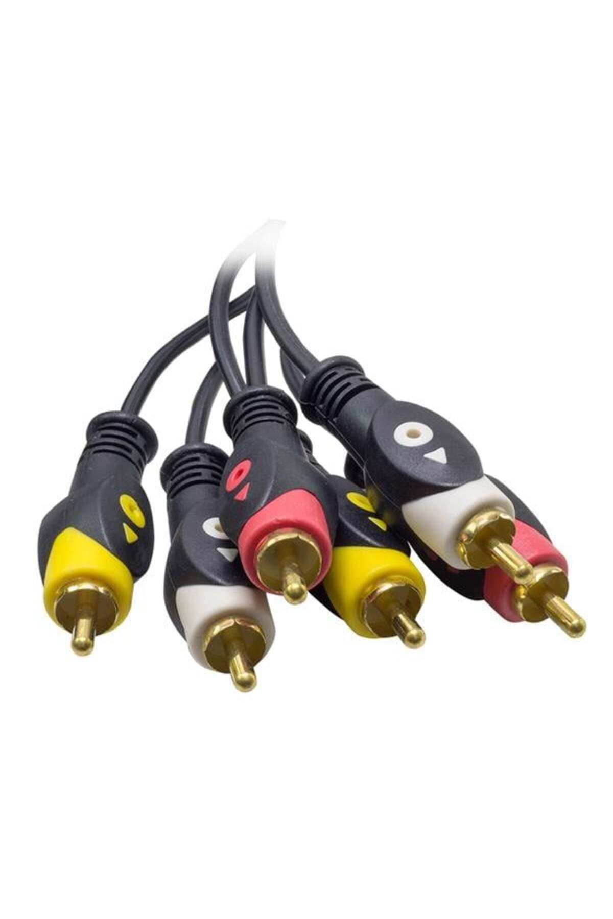 nerede bulurum Power 3 Rca + 3 Rca 3 Metre 1.KaliTe Kablo