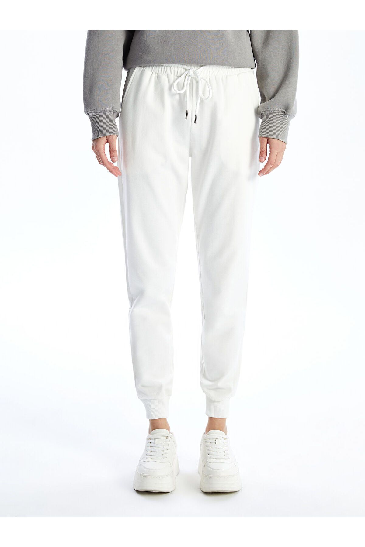 LC Waikiki-Women's Jogger Tracksuit Bottom with Elastic Waist 6