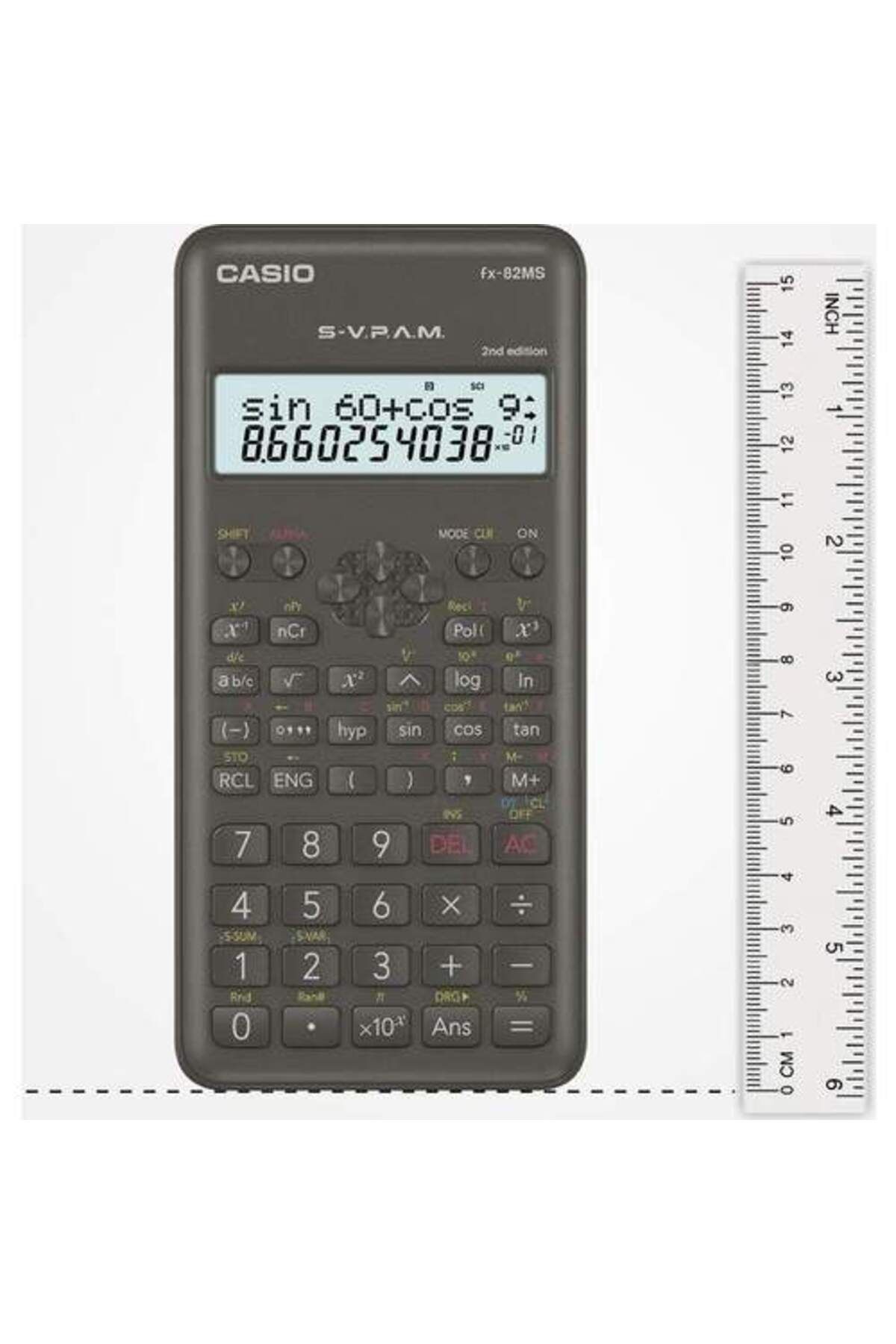 Casio-FX-82ms الثاني الإصدار العلمي لآلة حاسبة الوظائف 3