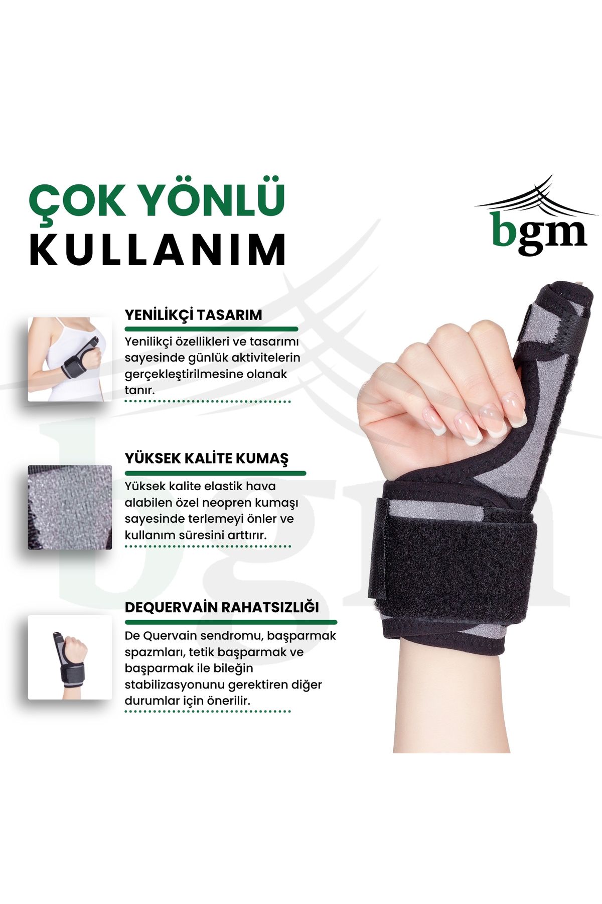 bgm-Thumb Splint Support Splint High Quality Dequervain Detecting Splint 3