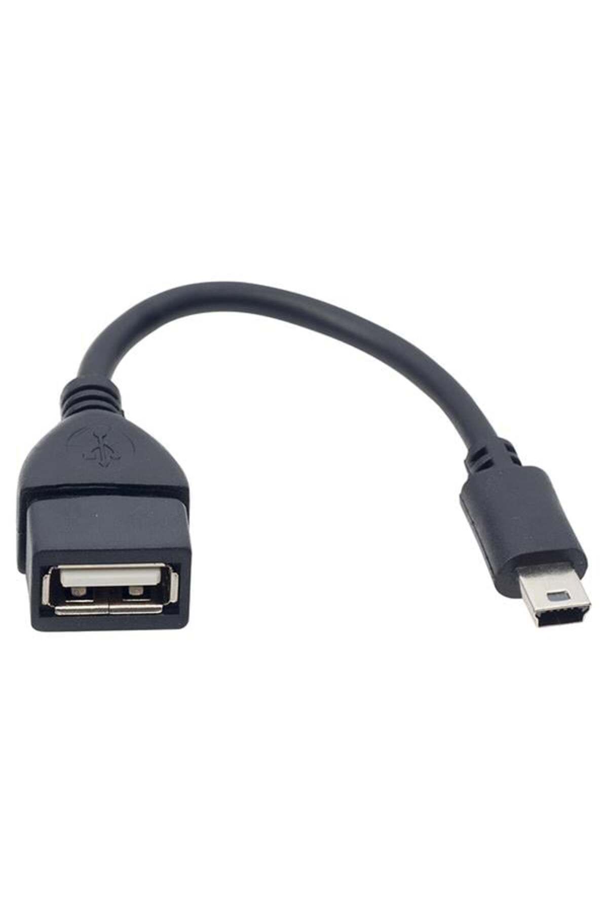 NZM TİCARET Usb Mini 5p 15 Cm Otg Data Kablosu