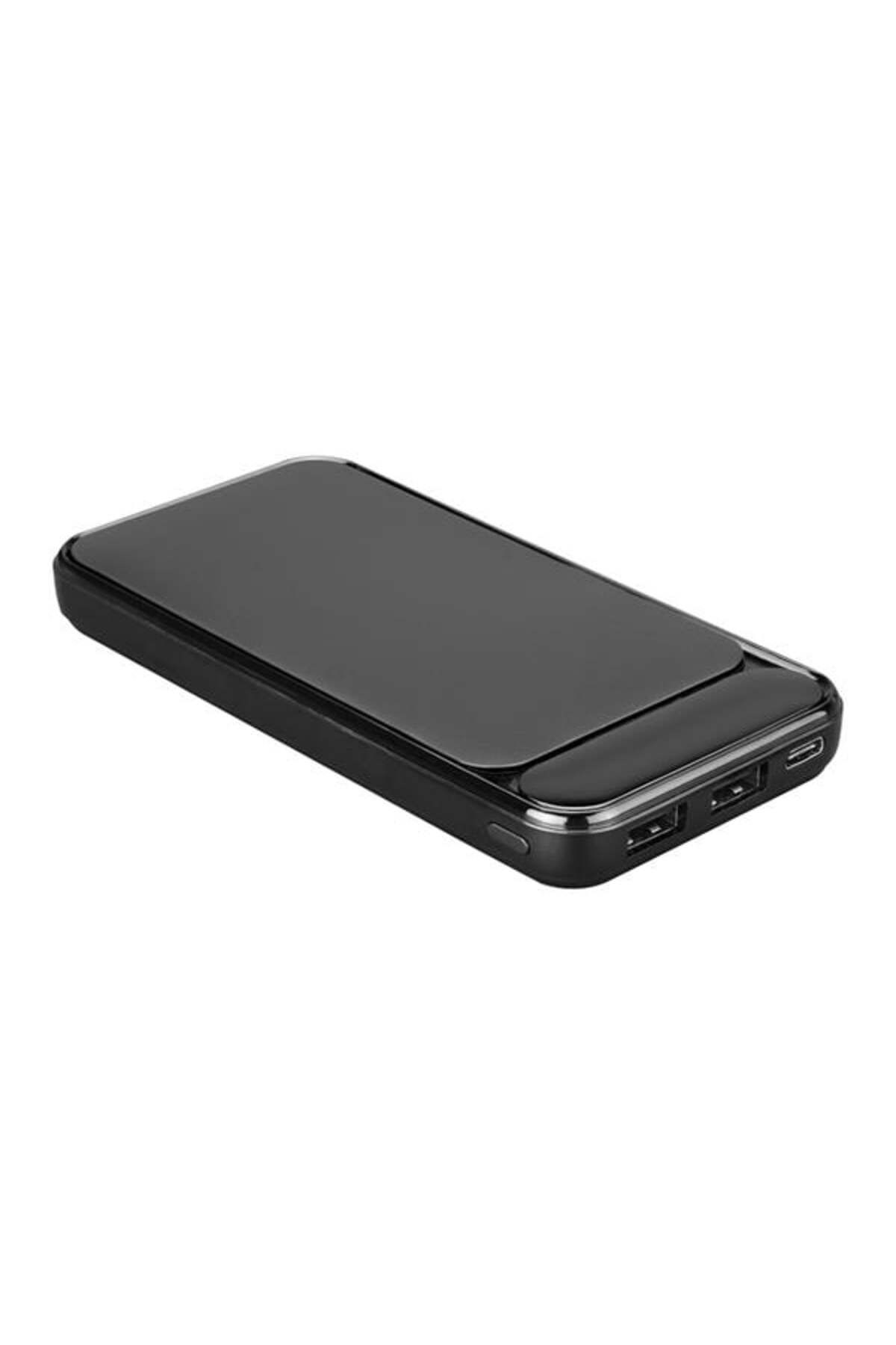 ShopZum Ip-G2710 10000 Mah Powerbank 2 Usb Port SiYah Lcd Göstergeli Powerbank