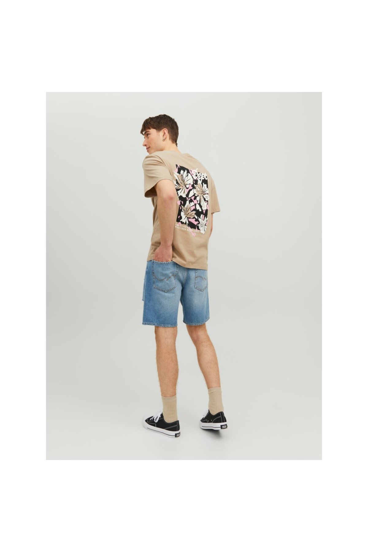 شلوارک مردانه راسته فاق کوتاه | جک اند جونز Jack & Jones 12223604 - تصویر 8