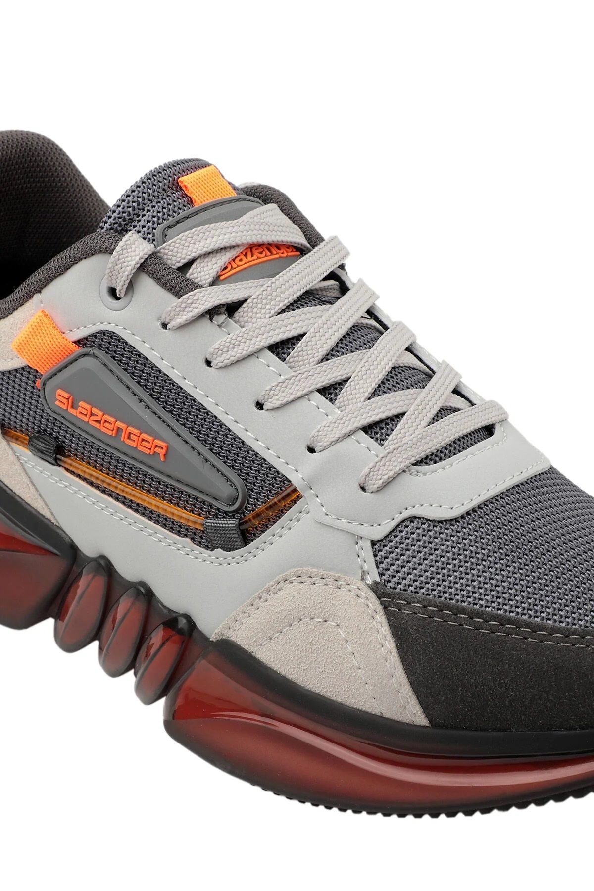 Slazenger-Šedé tenisky ZENON - Pánské boty SA13RE023-200 3