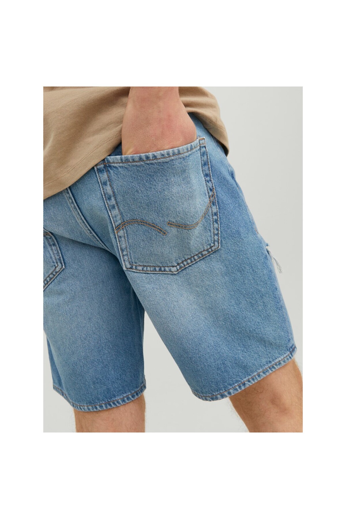 شلوارک مردانه راسته فاق کوتاه | جک اند جونز Jack & Jones 12223604 - تصویر 6