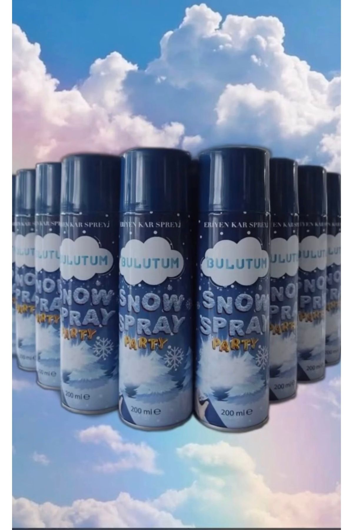 Bulutum Kar Spreyi 200ml Show Amaçlı