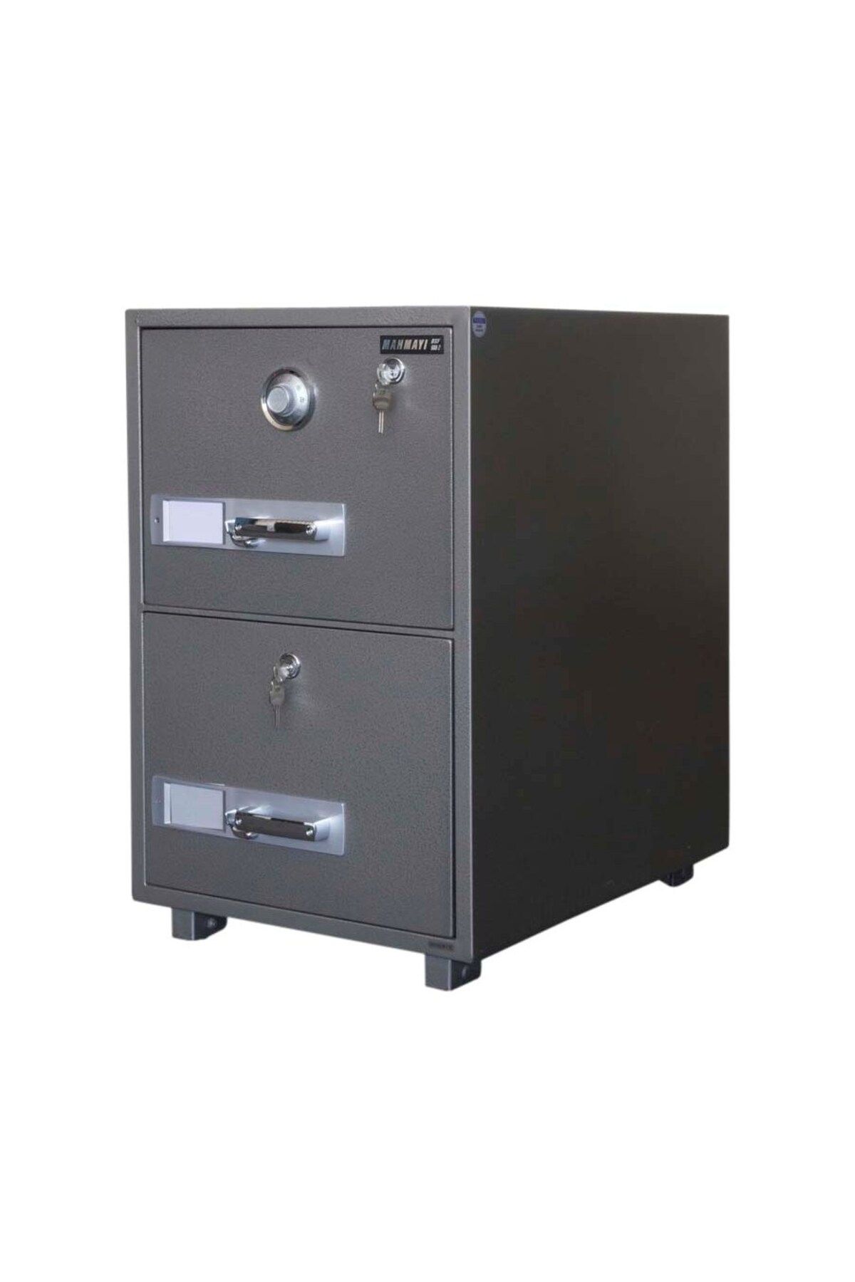 Mahmayi-Secureplus 680-2Dk 2 Dial Lockable Drawer Storage Fire Filing (2 Drawer, Key + Dial) 6
