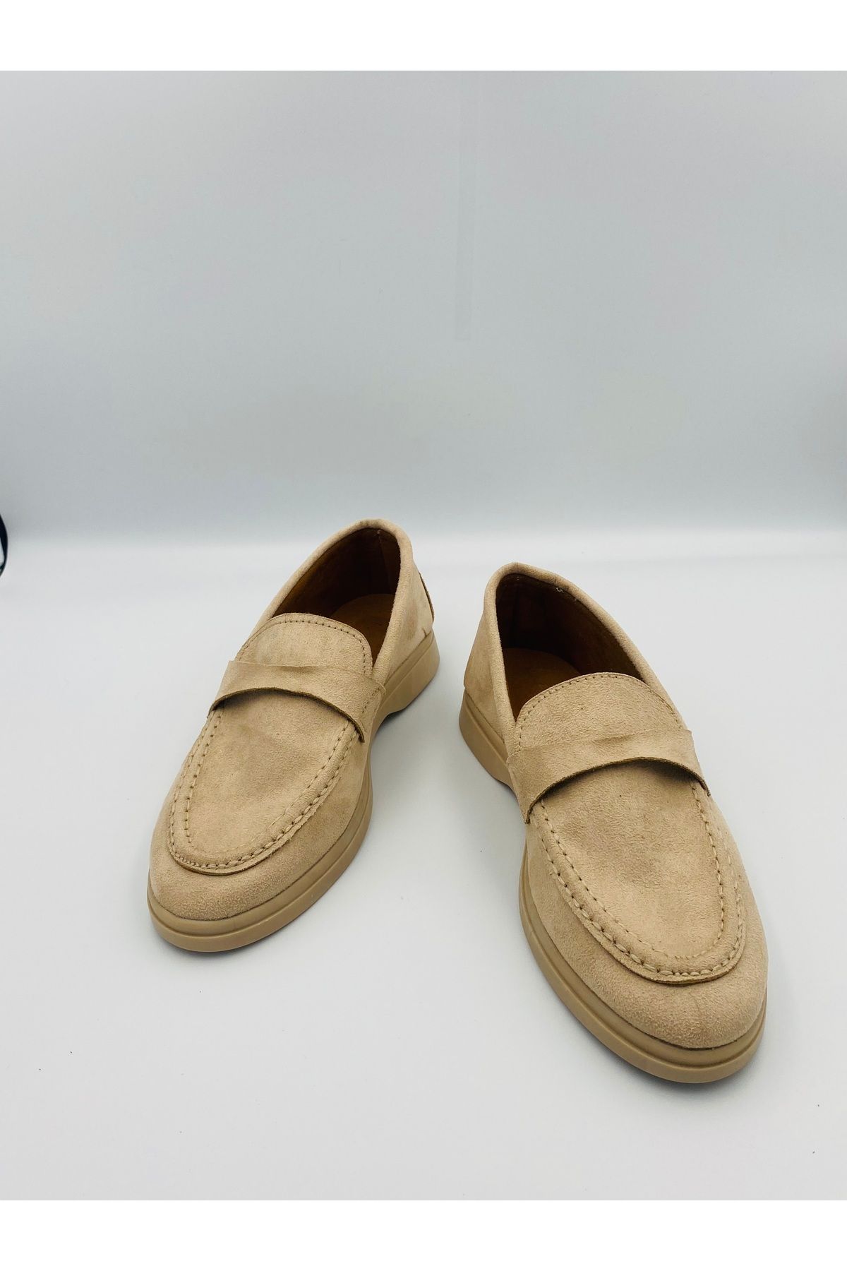 Aslının Butiği HAZEL Süet Kadın Loafer (Bir Beden Büyük Tercih Edilmelidir.)