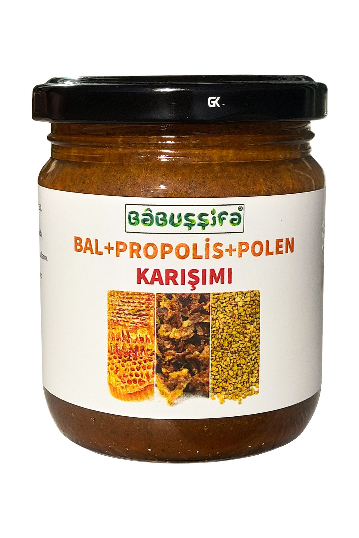 Babuşşifa Premium Arı Karışımı Macunu (HAM BAL-PROPOLİS-POLEN) Yüksek Hammadde 240gr