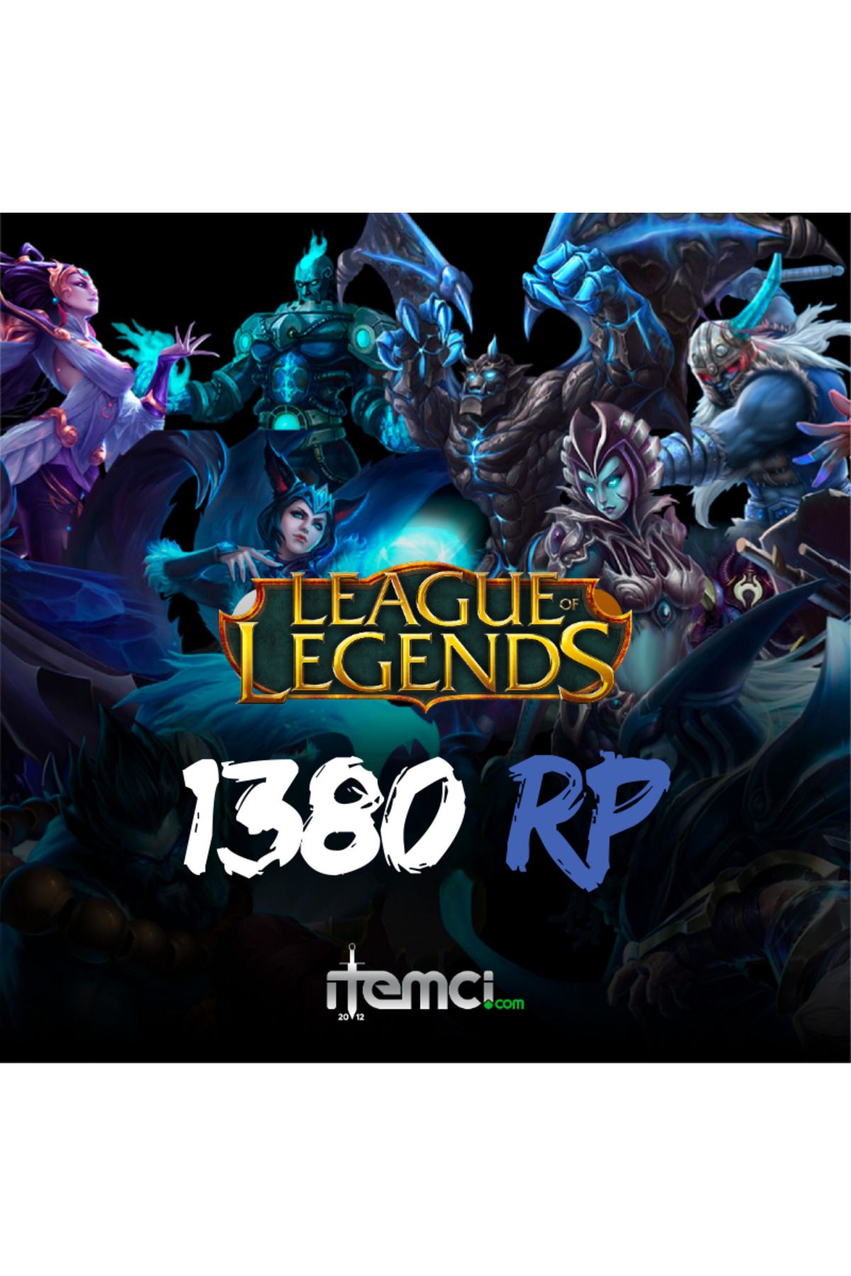 League of Legends 1380 RP - TR