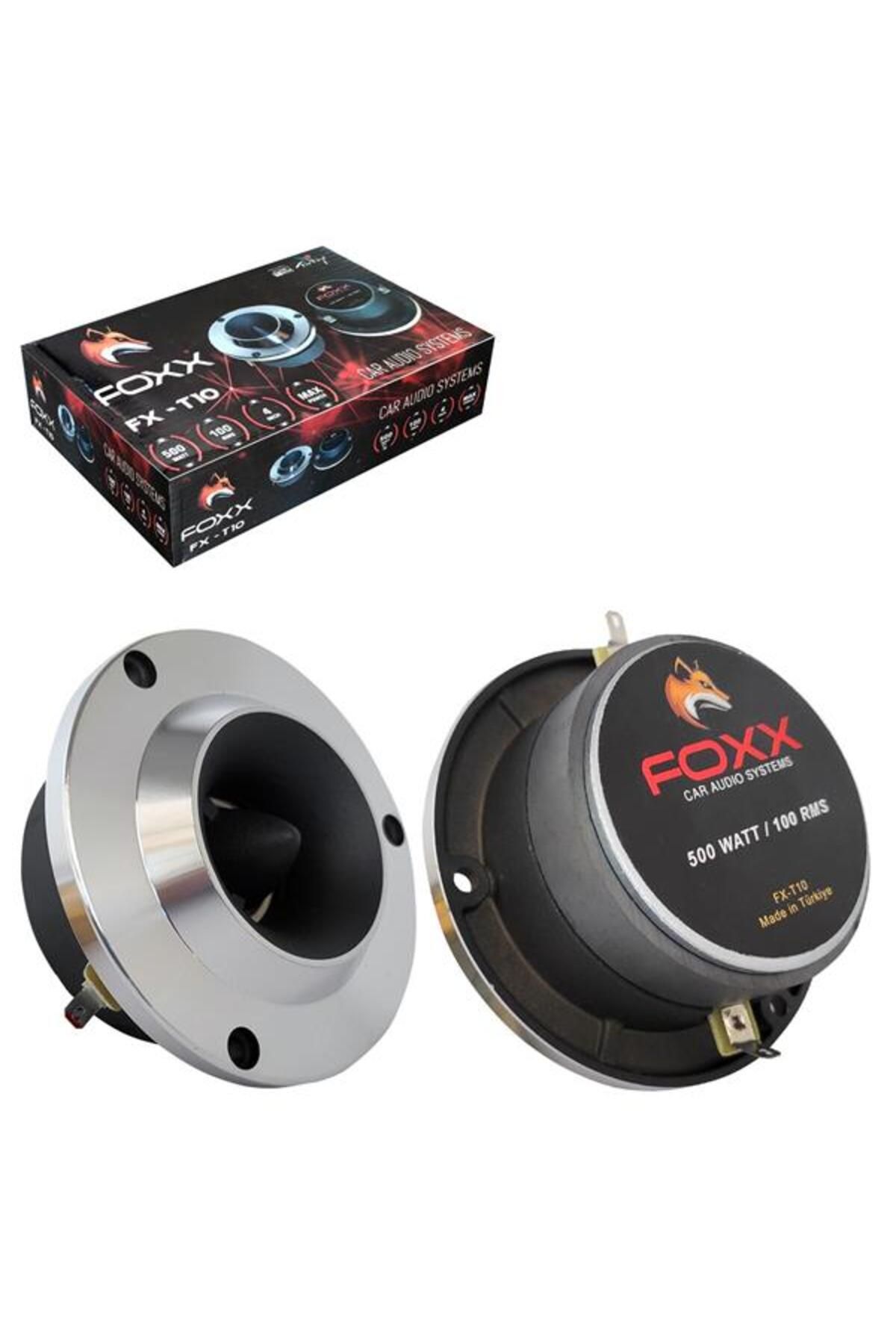 DENİZ Fx-T10 Tweeter 10Cm 500 Watt 2 Adet