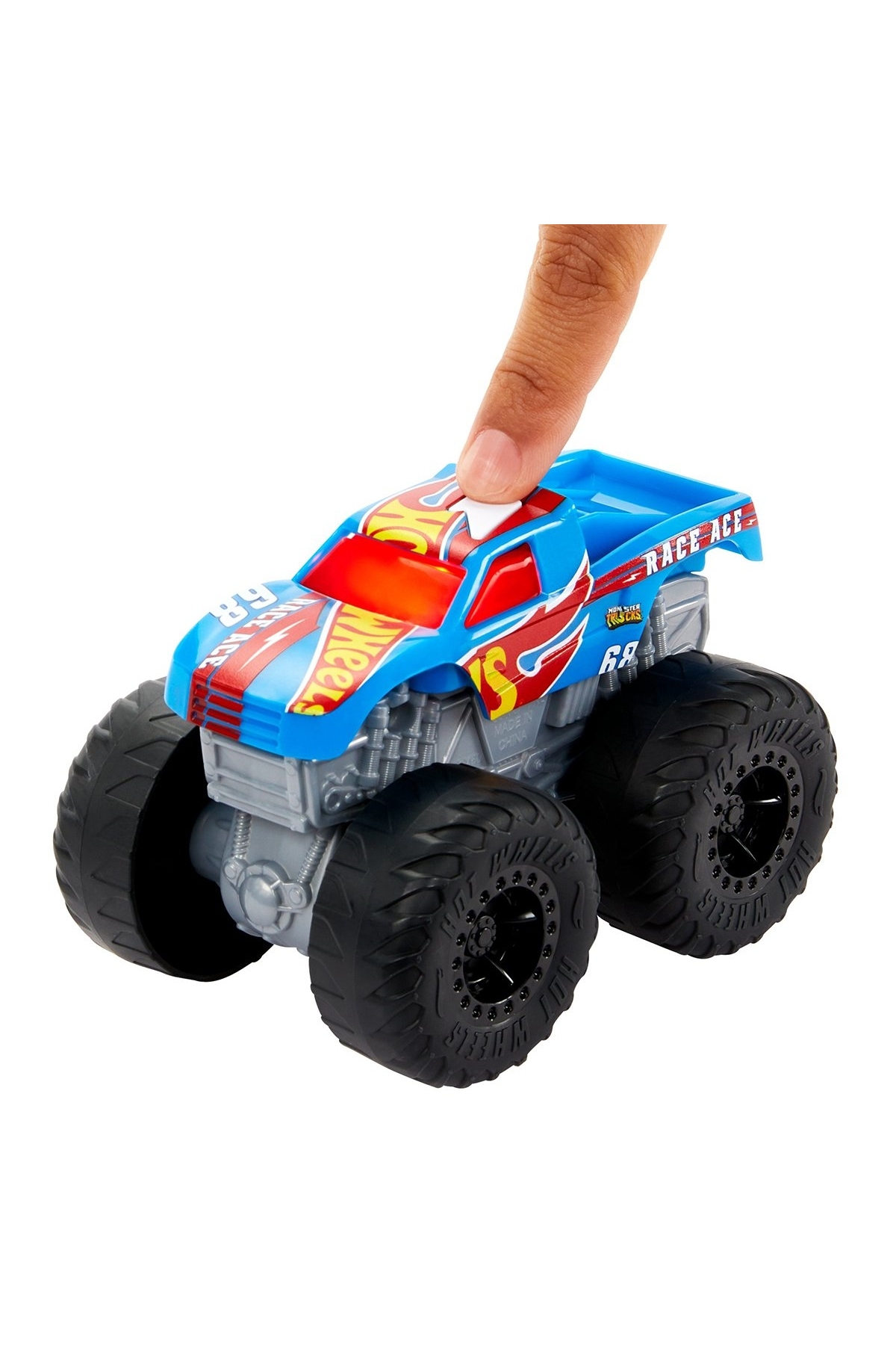 HOT WHEELS HDX60 Monster Trucks 1:43 Kükreyen Arabalar fotoğrafı 6 (önizleme)