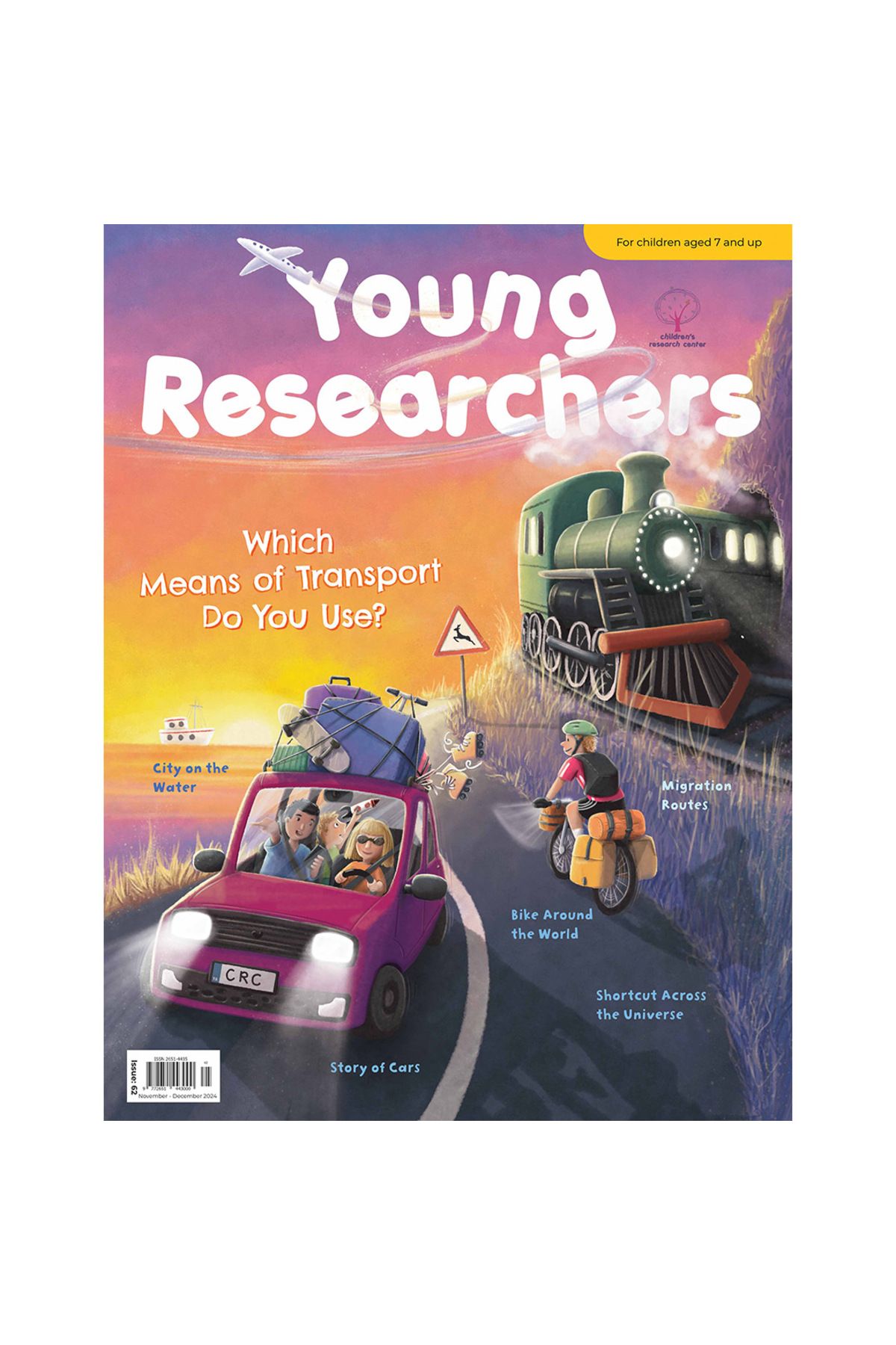 Araştırmacı Çocuk Merkezi Young Researchers Issue 62: Which Means of Transport Do You Use?