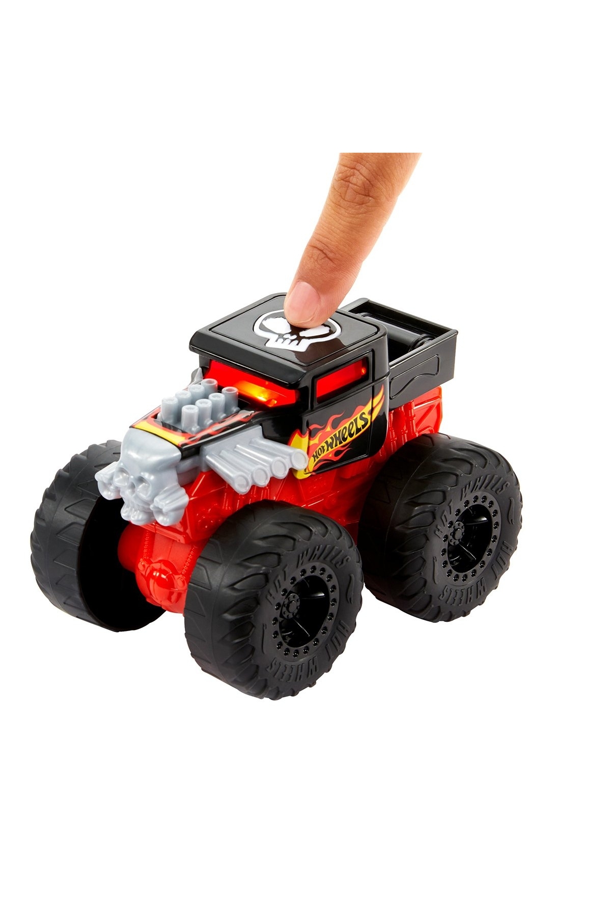 HOT WHEELS HDX60 Monster Trucks 1:43 Kükreyen Arabalar fotoğrafı 5 (önizleme)
