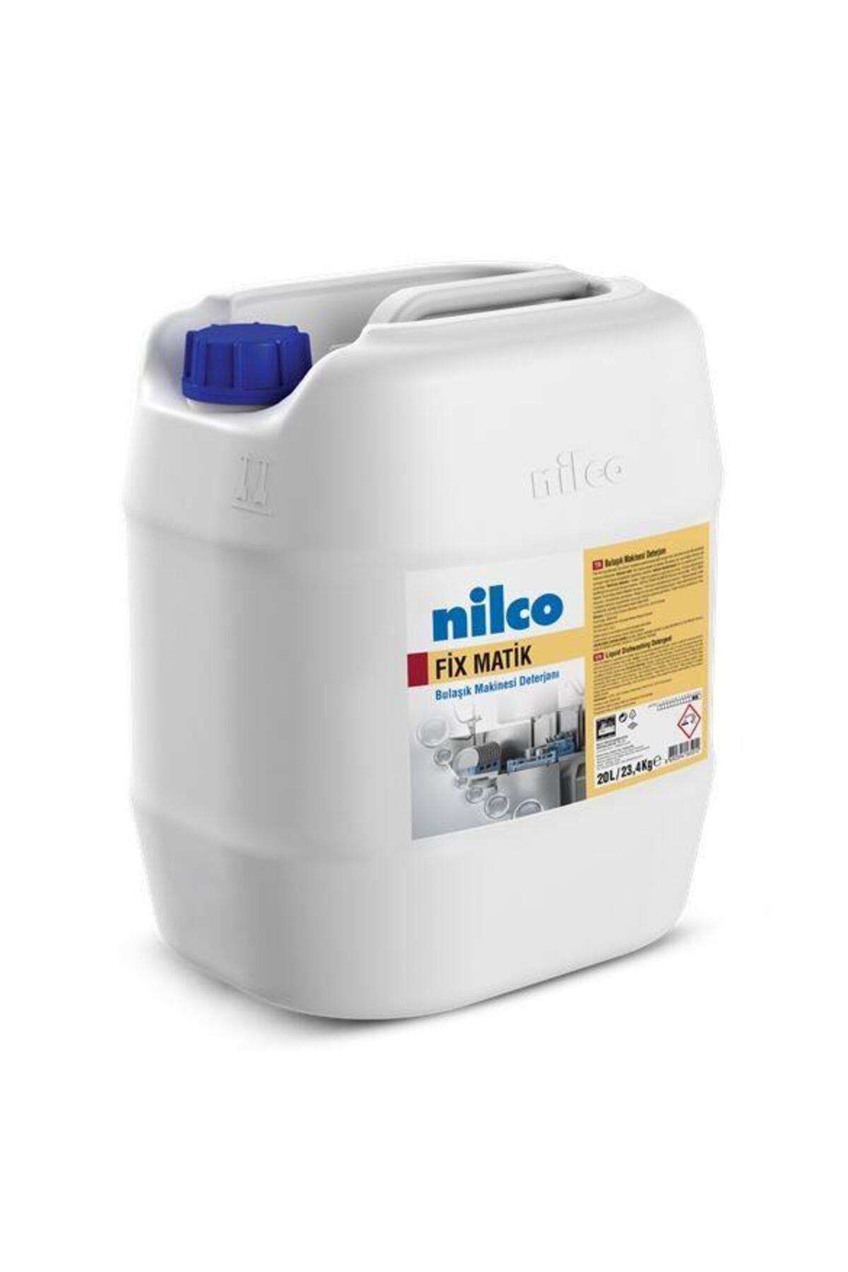 ÇELİKPENÇE Nilco FIX MATIK 20LT/23,1KG ORTA VE SERT SULARDA ETKİLİ BULAŞIK MAKİNESİ DETERJANI