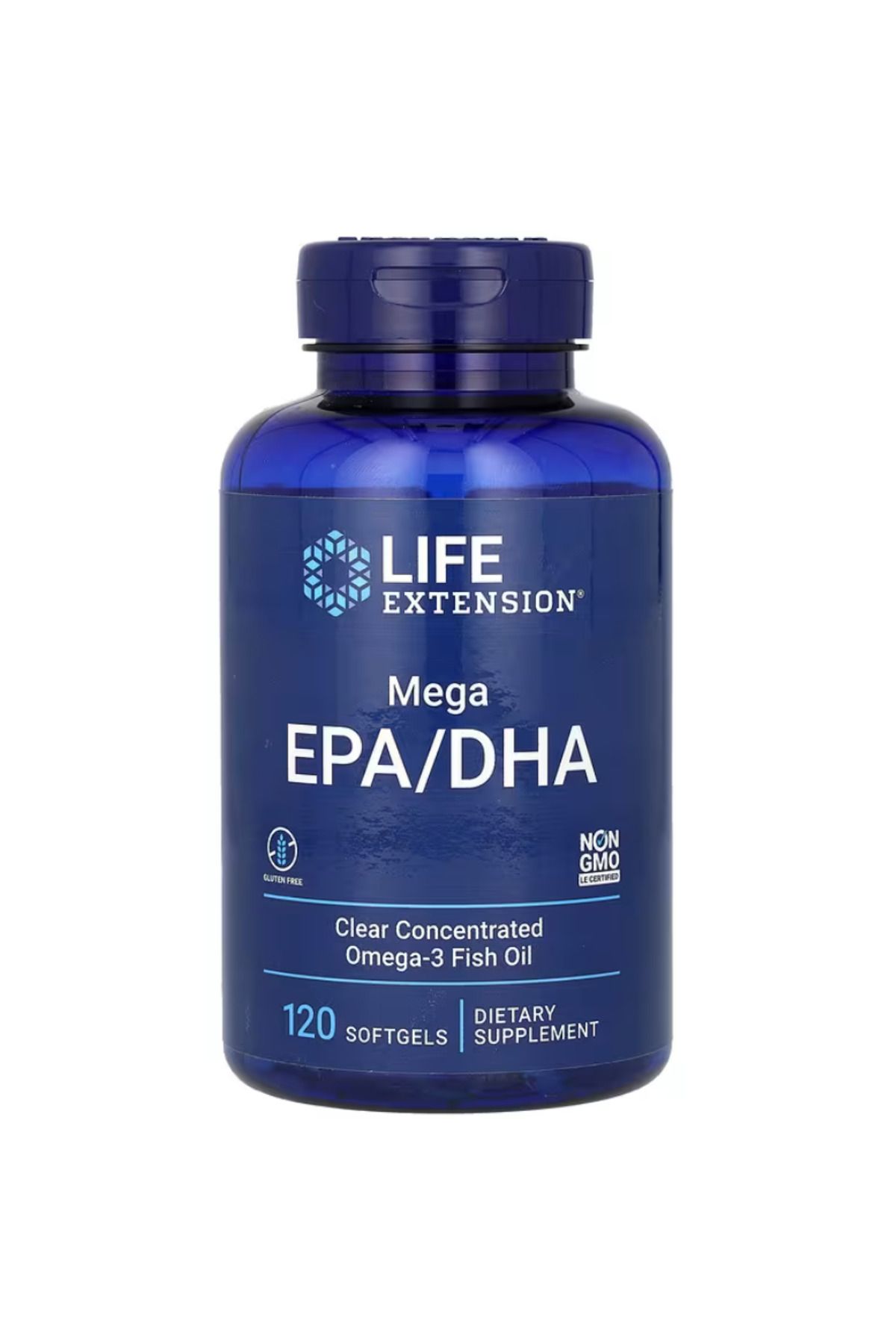 Life Extension Mega Epa/Dha, 2,000 Mg, 120 Softgels (1,000 Mg Per Softgel) vr434