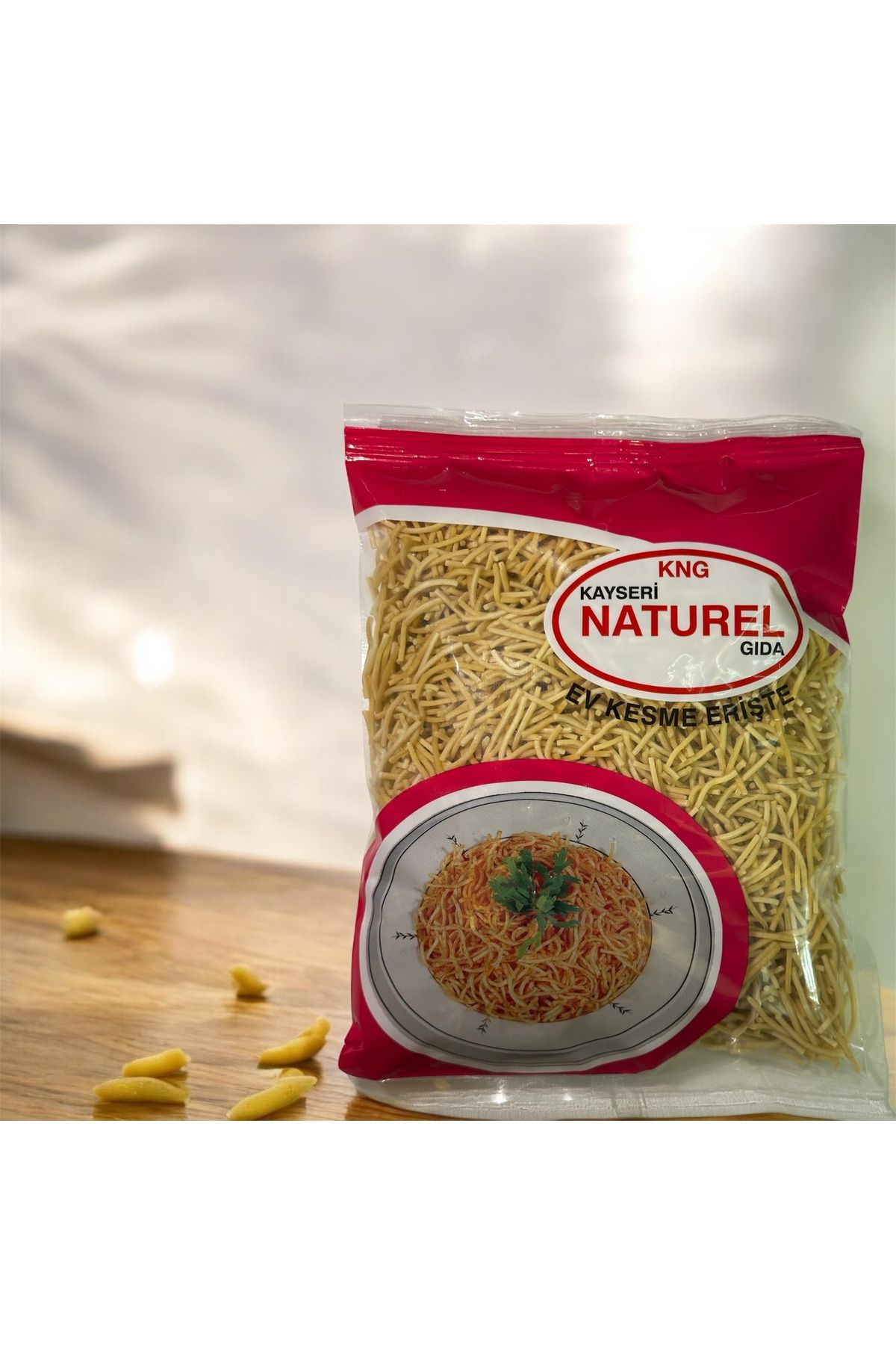 Akyel Gıda Ev Kesme Erişte Naturel Kayseri 500 GR