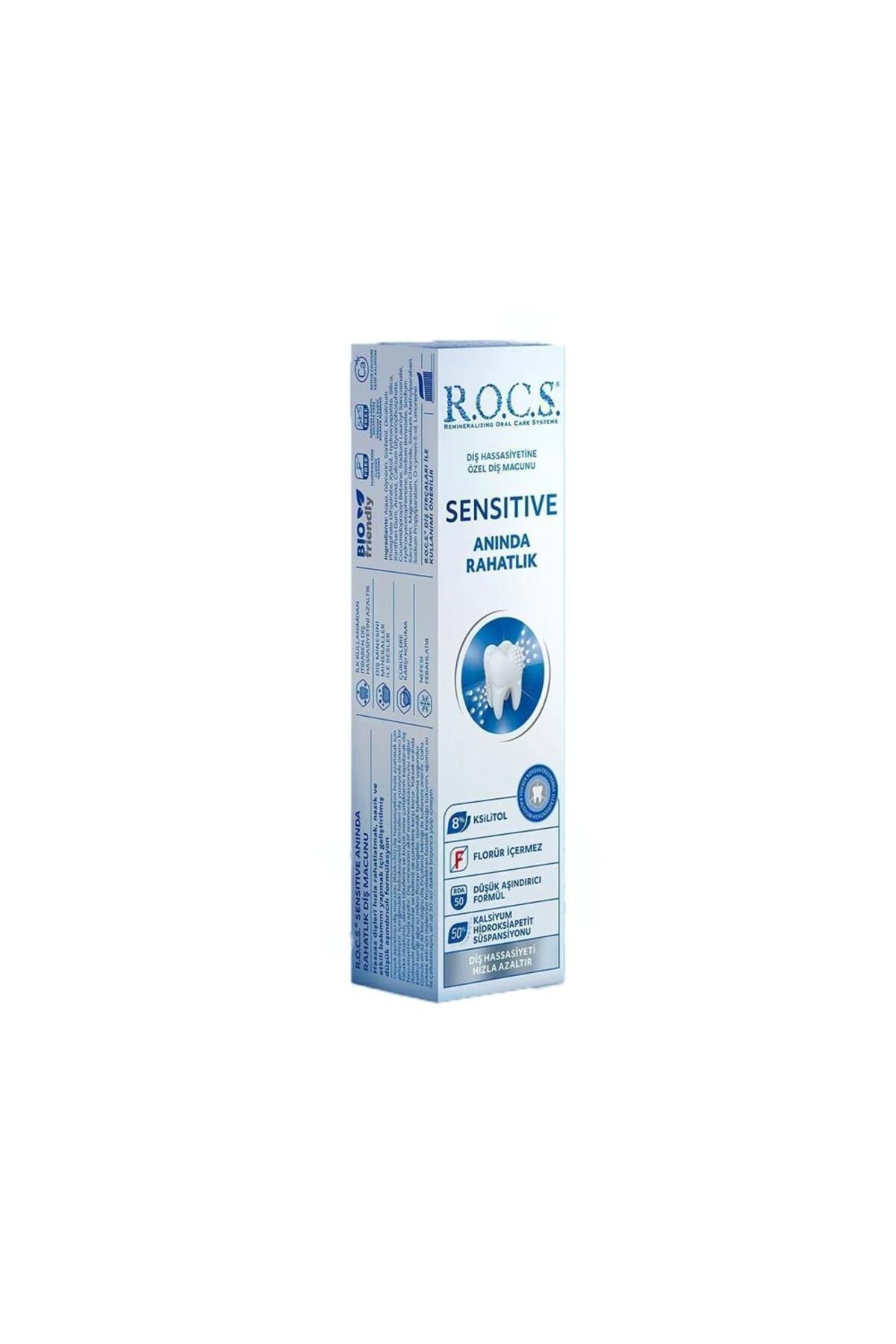 R.O.C.S. Rocs Sensitive Hassasiyete Karşı Diş Macunu 75ml