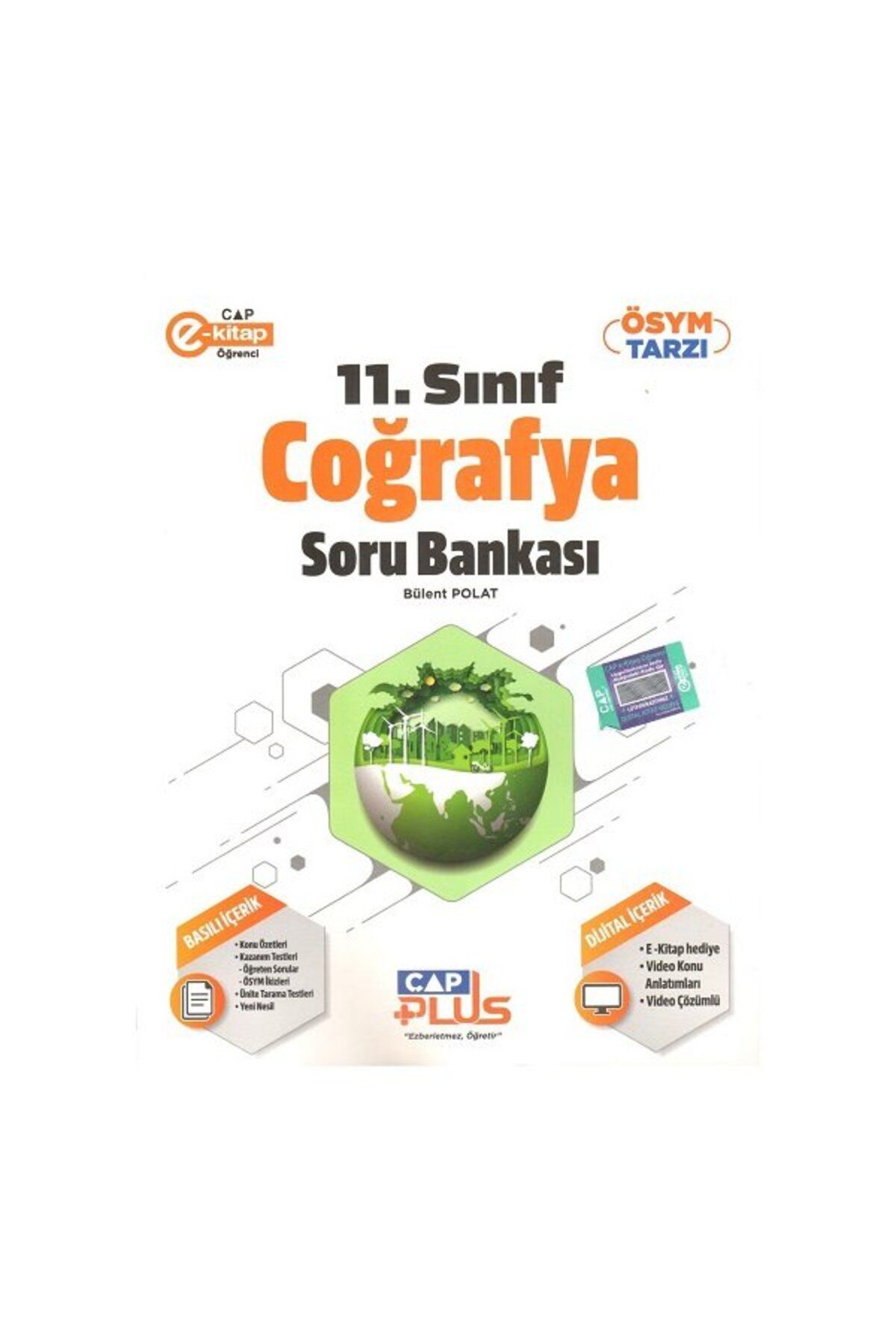 Çap Yayınları Çap 11. Sınıf Anadolu Coğrafya Soru Bankası Parlayan Proje Ayraç Hediye