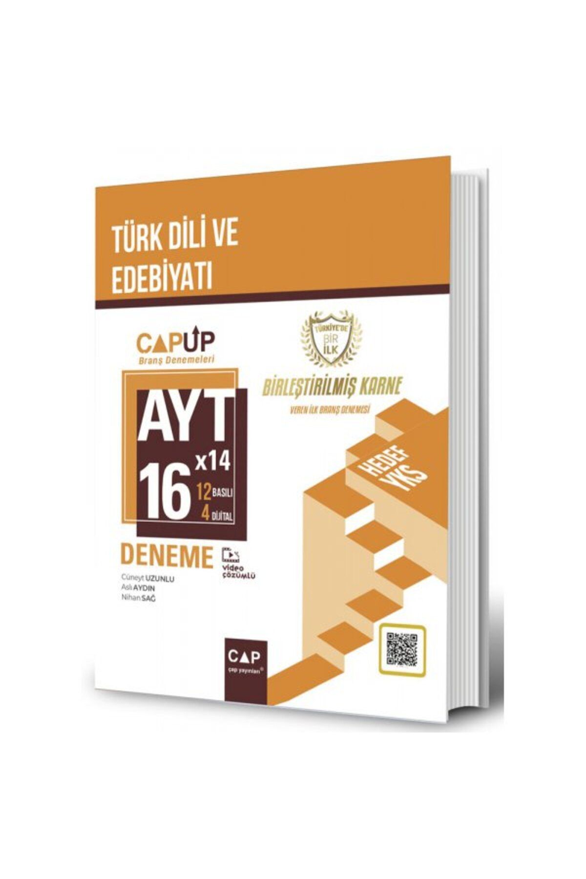 Parlayan Projeler Çap AYT Türk Dili ve Edebiyatı 16 X 24 Up Deneme Parlayan Proje Ayraç Hediye