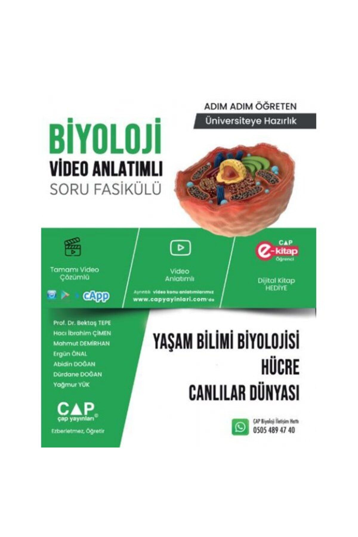 Parlayan Projeler Çap Yaşam Bilimi Biyolojisi Hücre ve Canlılar Dünyası Parlayan Proje Ayraç Hediye