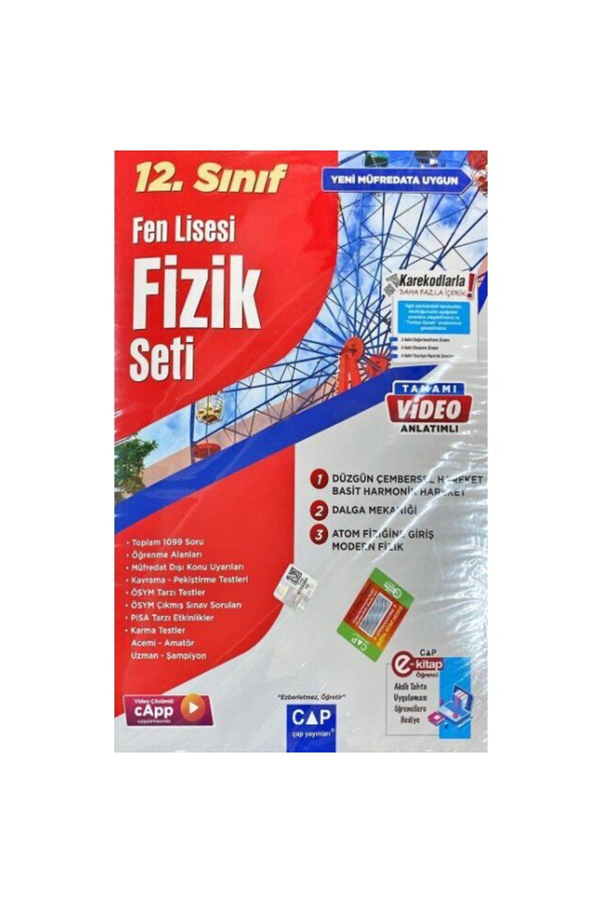 Parlayan Projeler Çap 12. Sınıf Fen Lisesi Fizik Seti Parlayan Proje Ayraç Hediye