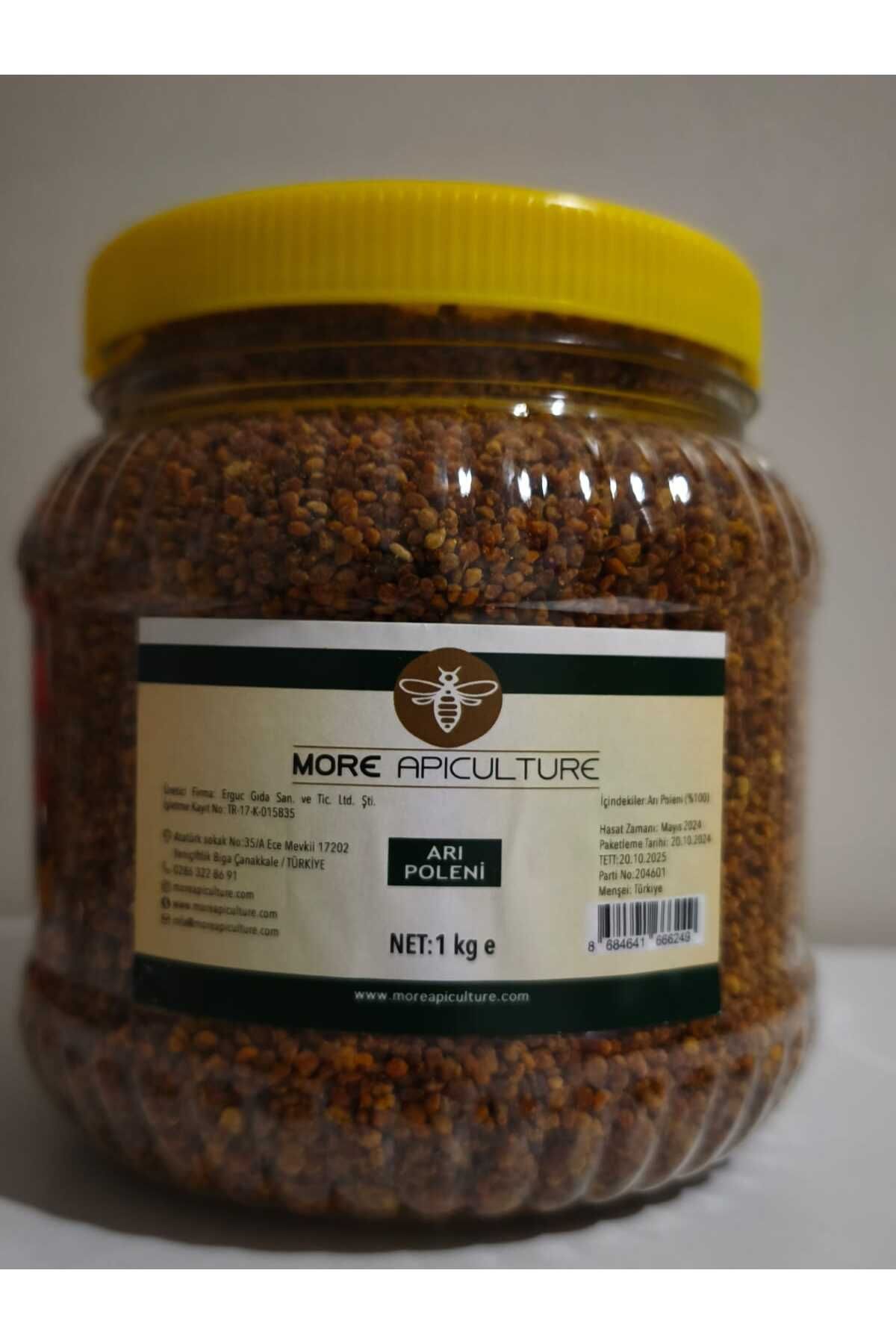 Moreapiculture 1 kg yaş taze polen