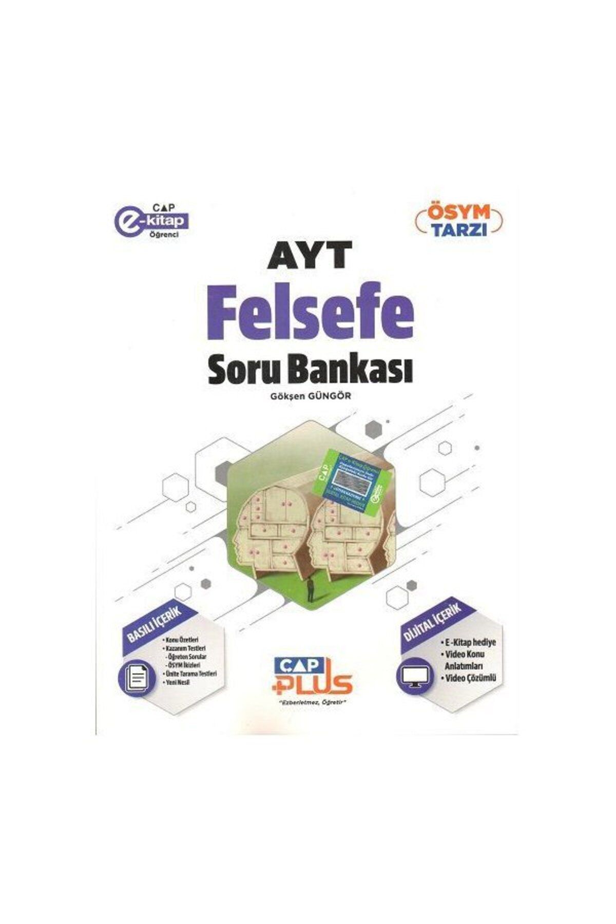 Çap Yayınları Çap AYT Felsefe Plus Soru Bankası Parlayan Proje Ayraç Hediye