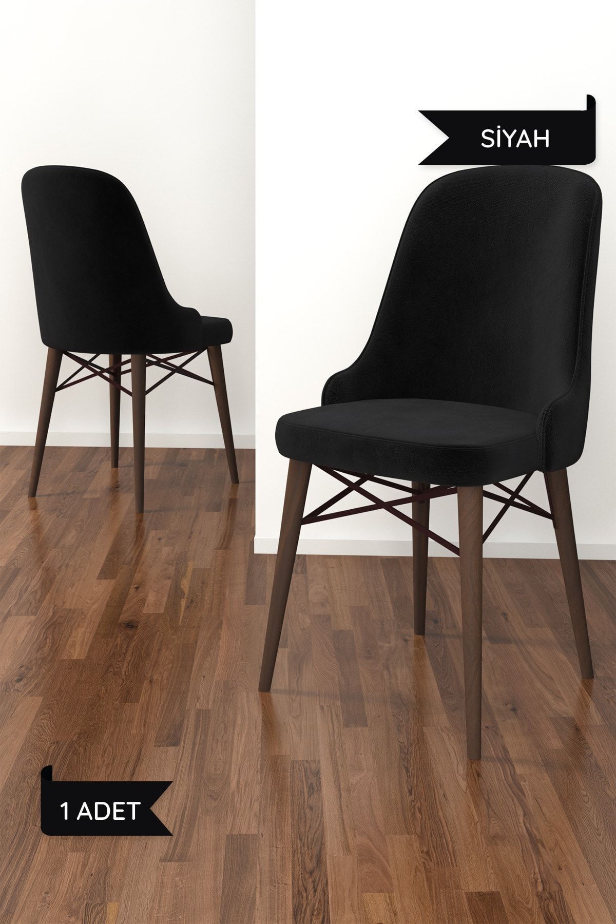 Vilte Barok Desen 80x132 Mdf Açılabilir Mutfak Masası Takımı 4 Adet Sandalye-3